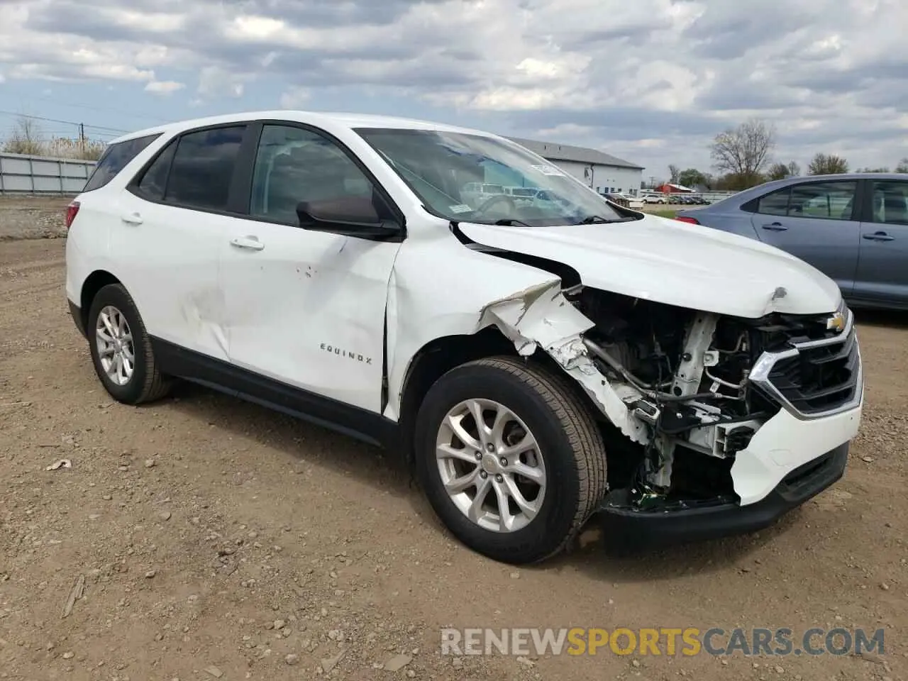 4 Фотография поврежденного автомобиля 3GNAXFEV6LS709611 CHEVROLET EQUINOX 2020