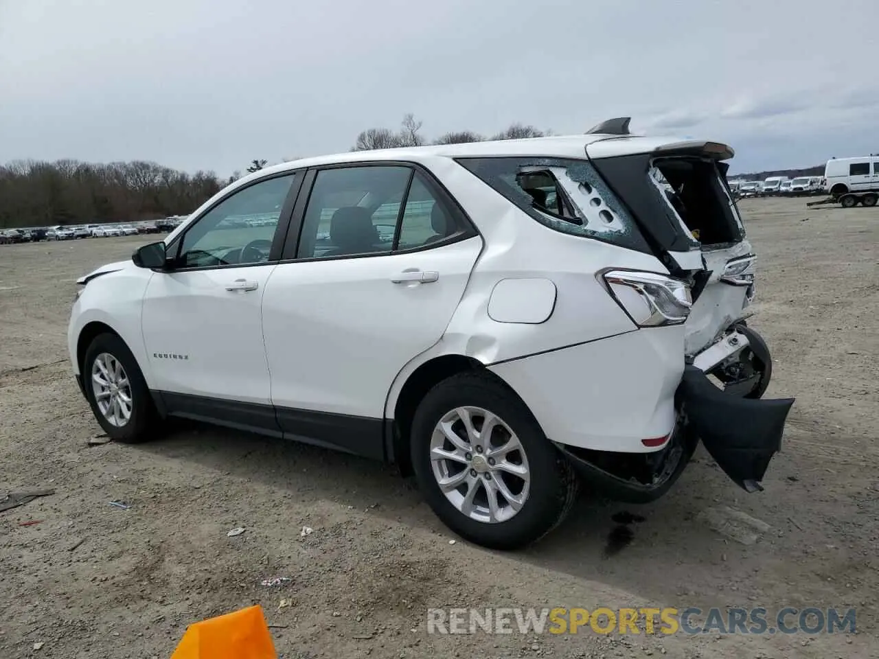 2 Photograph of a damaged car 3GNAXHEV0LS503034 CHEVROLET EQUINOX 2020