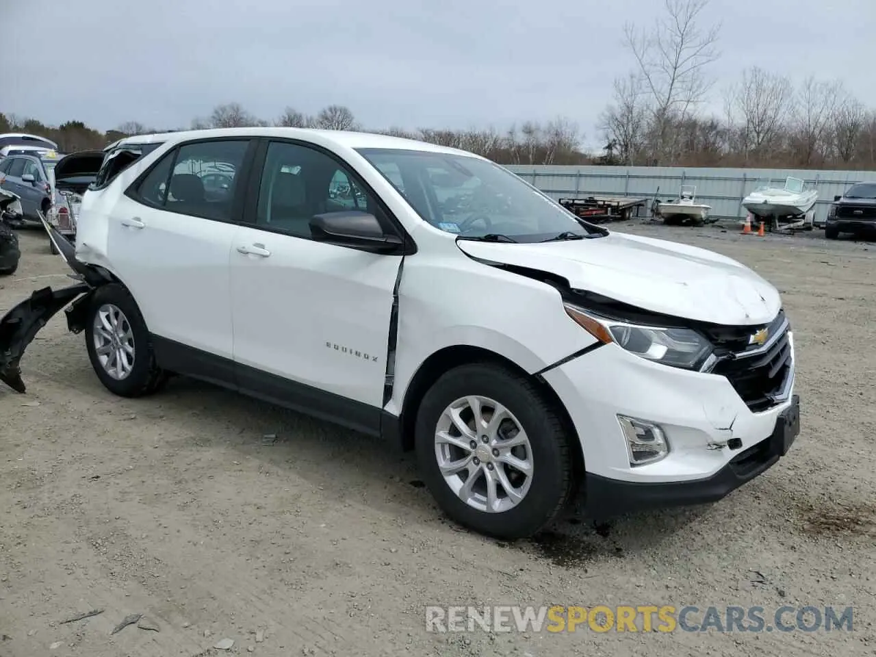 4 Photograph of a damaged car 3GNAXHEV0LS503034 CHEVROLET EQUINOX 2020