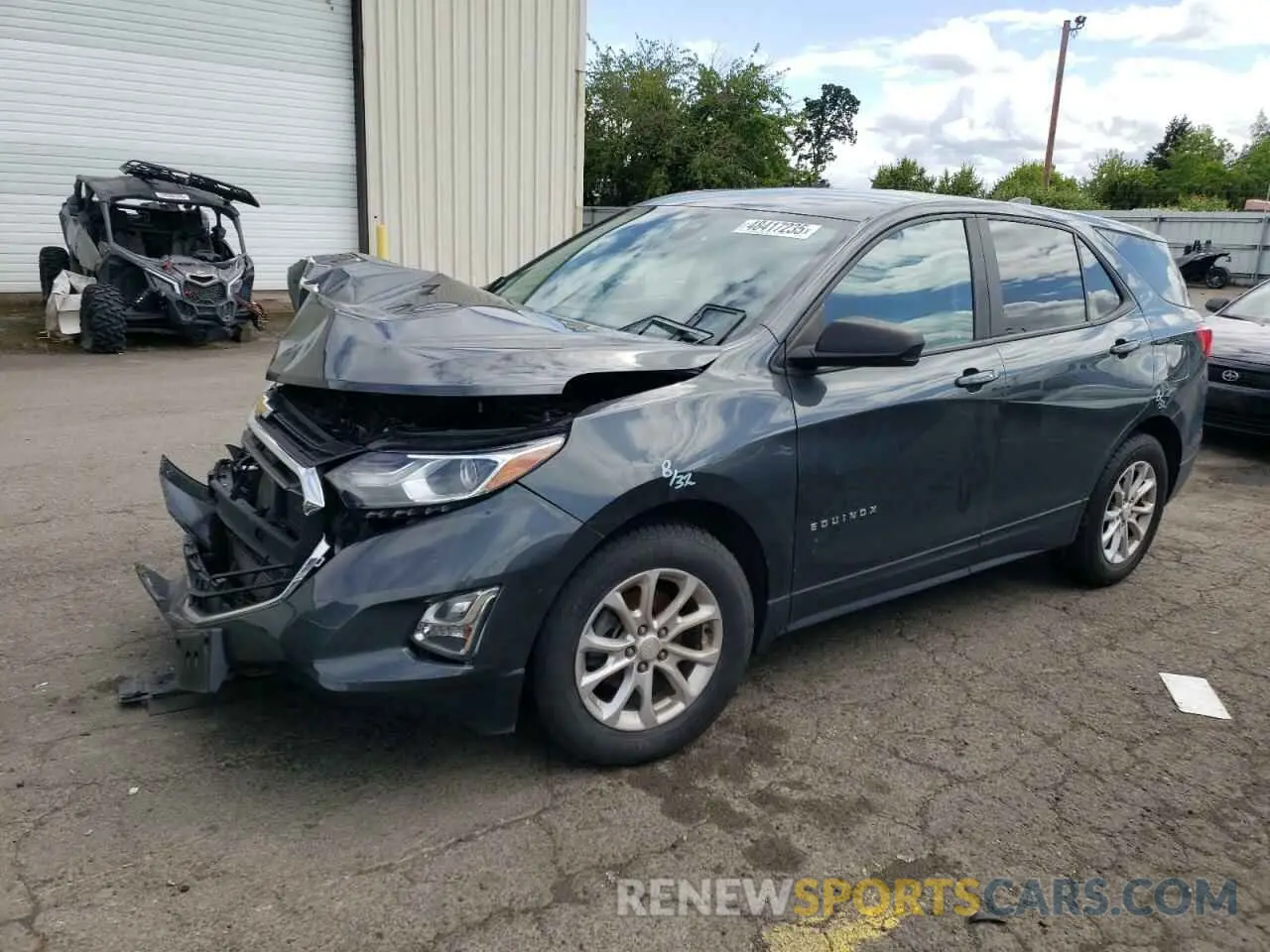 1 Фотография поврежденного автомобиля 3GNAXHEV0LS560673 CHEVROLET EQUINOX 2020