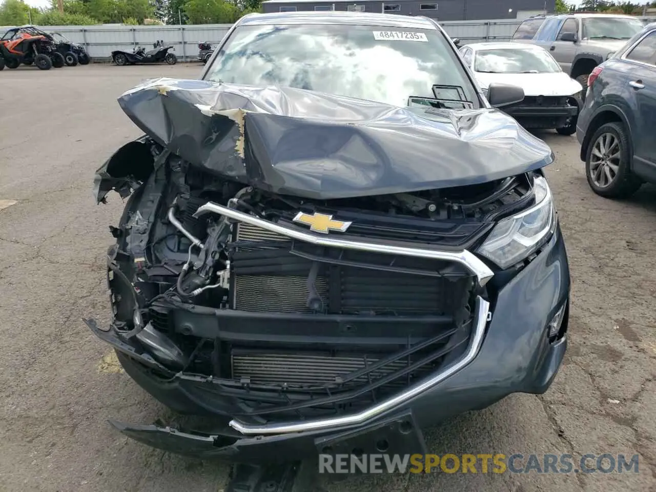 5 Фотография поврежденного автомобиля 3GNAXHEV0LS560673 CHEVROLET EQUINOX 2020