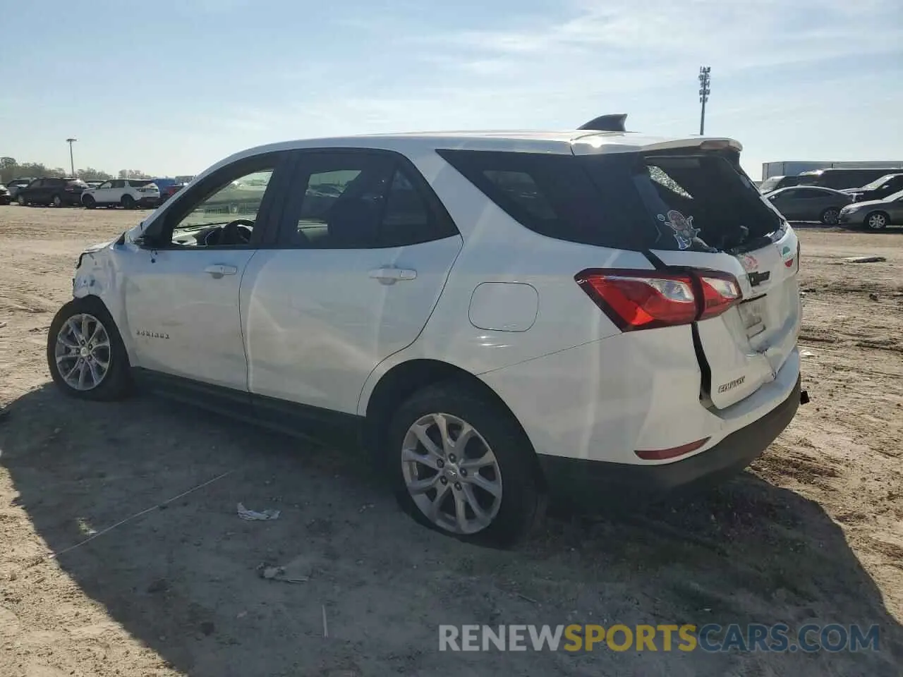 2 Photograph of a damaged car 3GNAXHEV0LS702746 CHEVROLET EQUINOX 2020