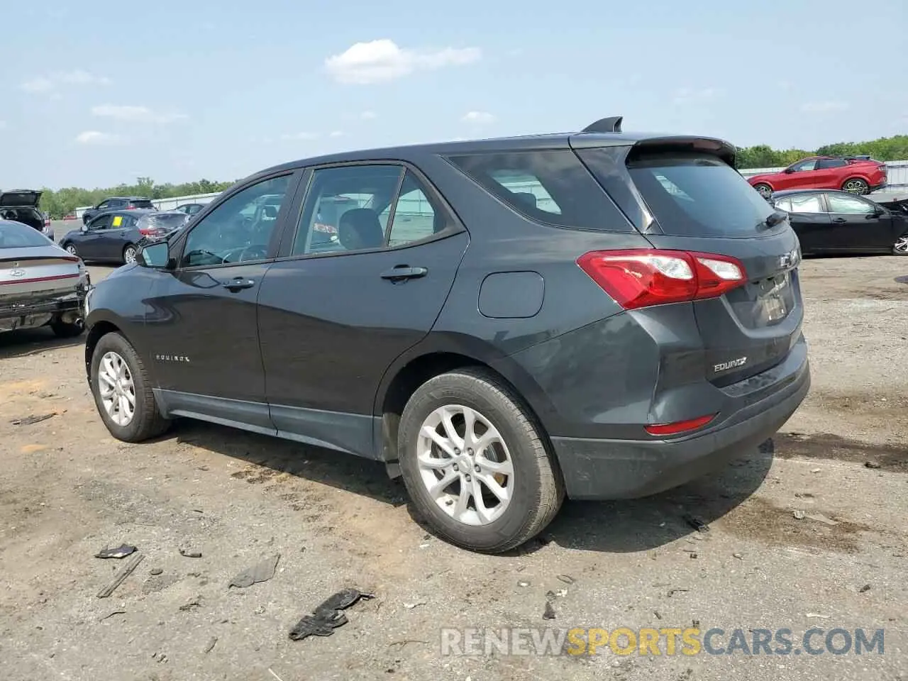 2 Photograph of a damaged car 3GNAXHEV1LS514852 CHEVROLET EQUINOX 2020