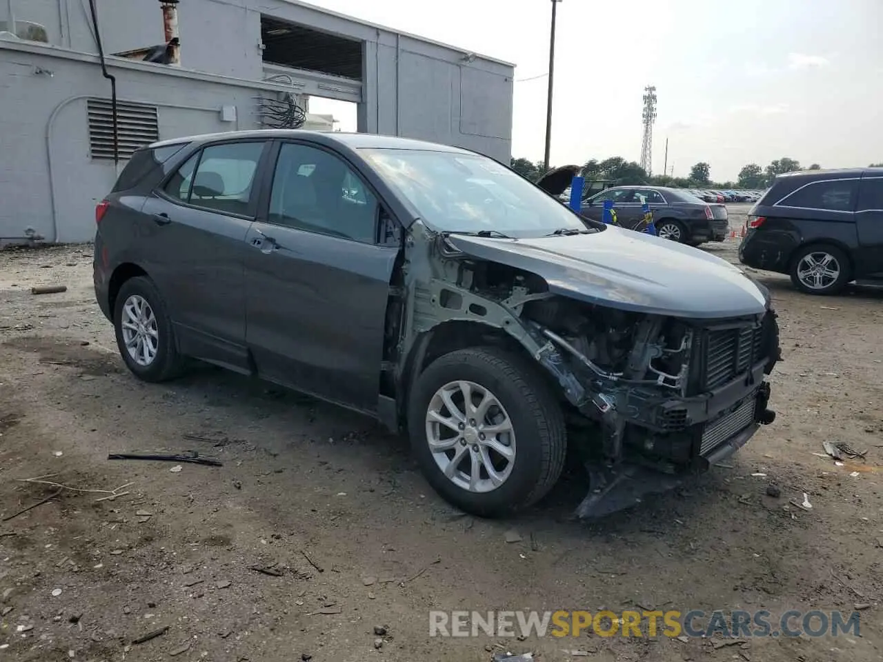 4 Photograph of a damaged car 3GNAXHEV1LS514852 CHEVROLET EQUINOX 2020