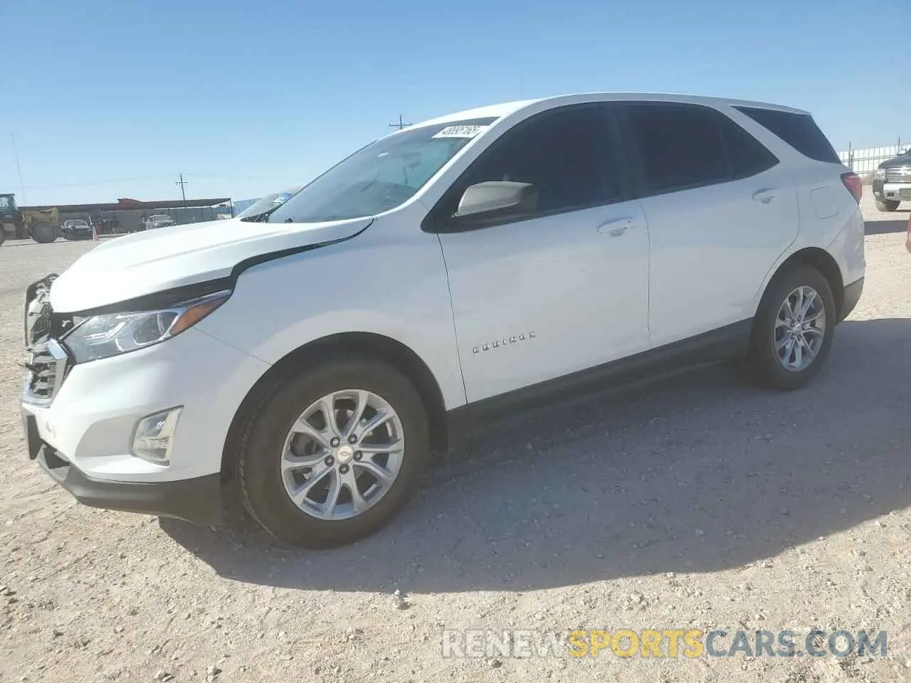 1 Photograph of a damaged car 3GNAXHEV1LS672639 CHEVROLET EQUINOX 2020