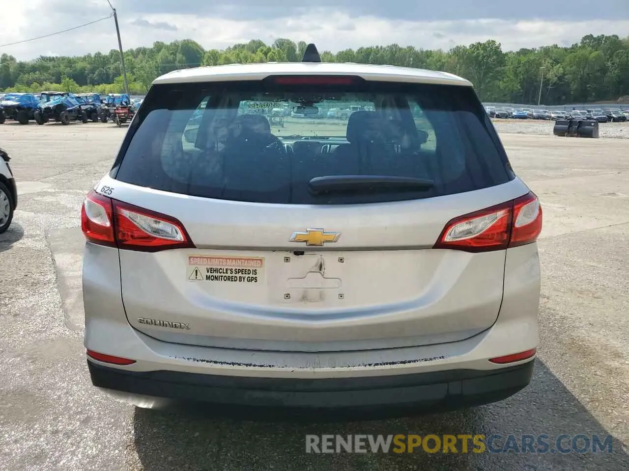 6 Photograph of a damaged car 3GNAXHEV1LS683625 CHEVROLET EQUINOX 2020