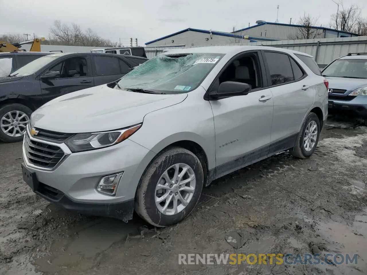 1 Photograph of a damaged car 3GNAXHEV1LS685682 CHEVROLET EQUINOX 2020