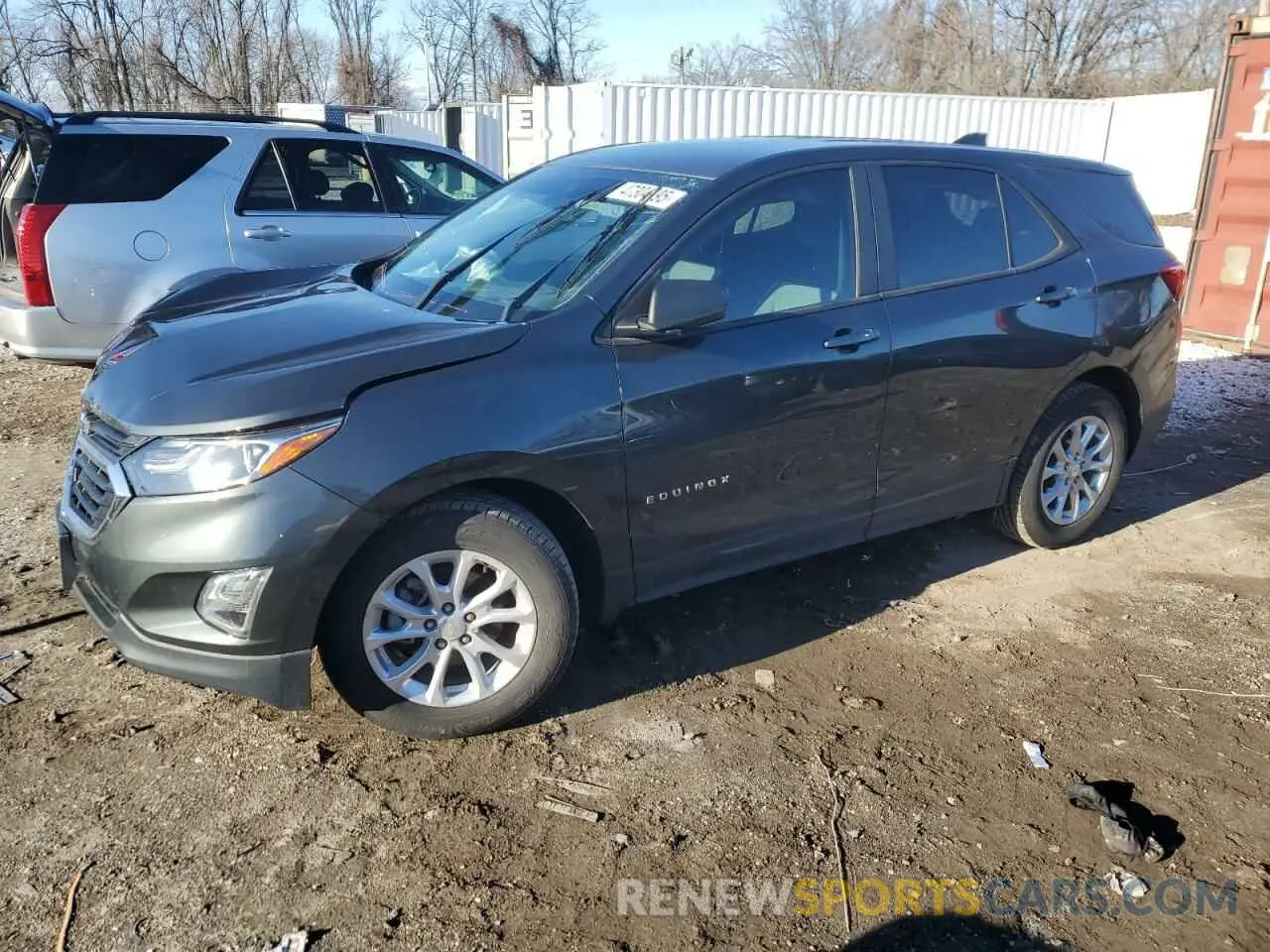 1 Photograph of a damaged car 3GNAXHEV2LS548430 CHEVROLET EQUINOX 2020