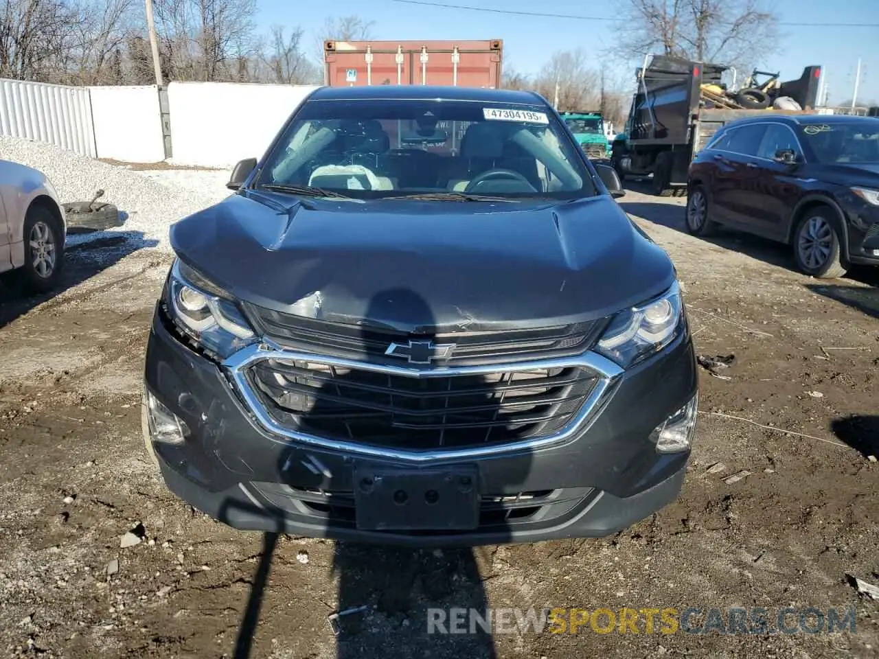 5 Photograph of a damaged car 3GNAXHEV2LS548430 CHEVROLET EQUINOX 2020