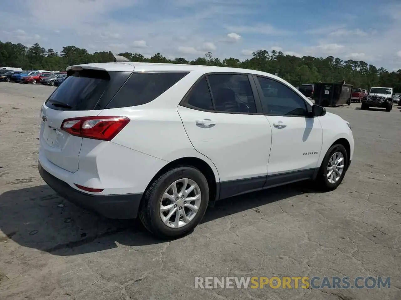 3 Photograph of a damaged car 3GNAXHEV2LS683763 CHEVROLET EQUINOX 2020