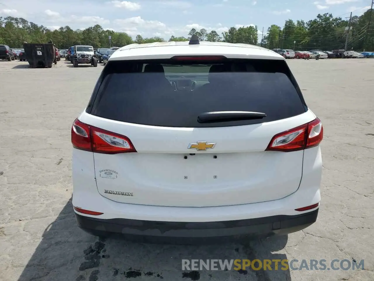 6 Photograph of a damaged car 3GNAXHEV2LS683763 CHEVROLET EQUINOX 2020