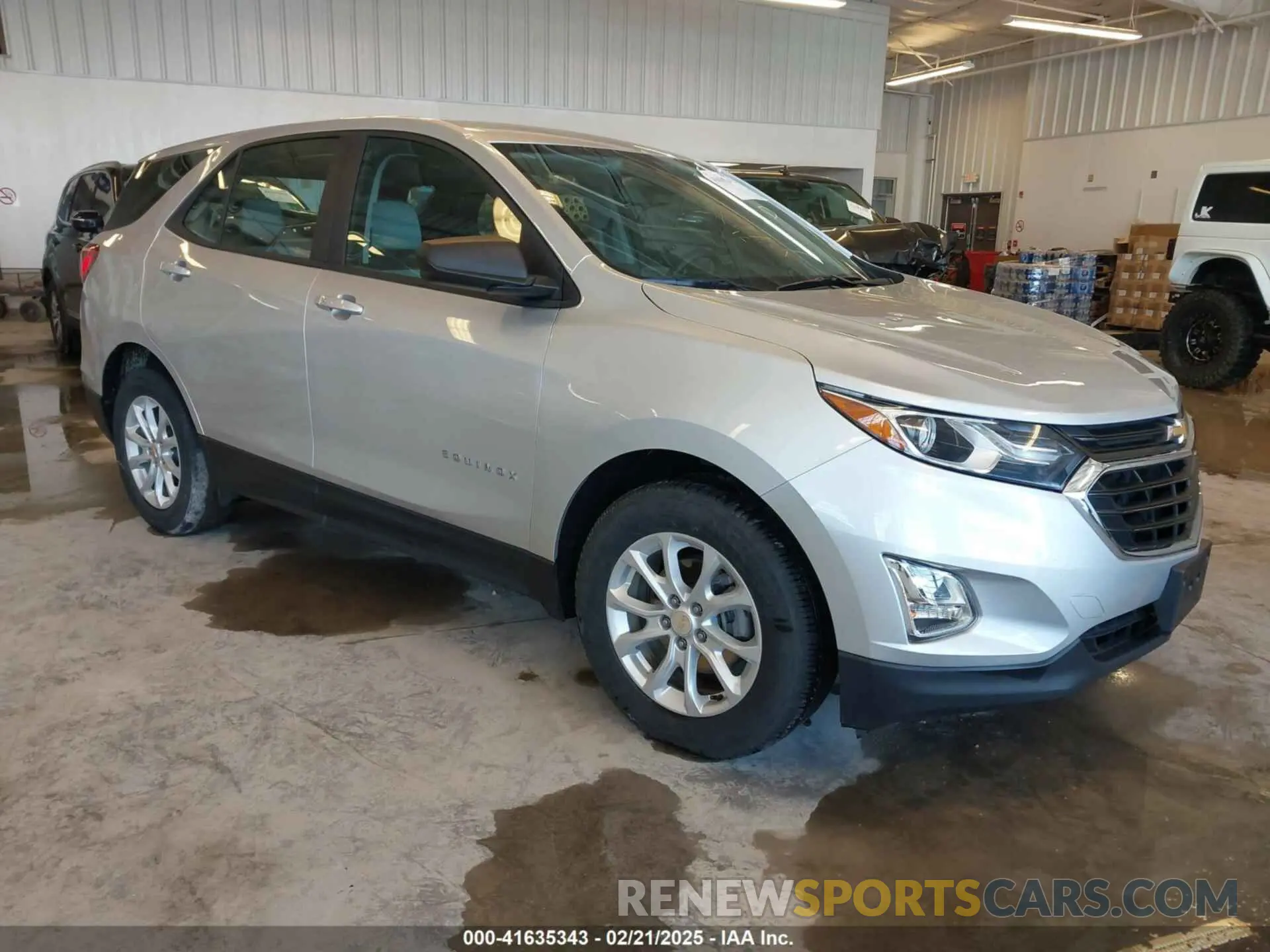 1 Фотография поврежденного автомобиля 3GNAXHEV2LS697744 CHEVROLET EQUINOX 2020