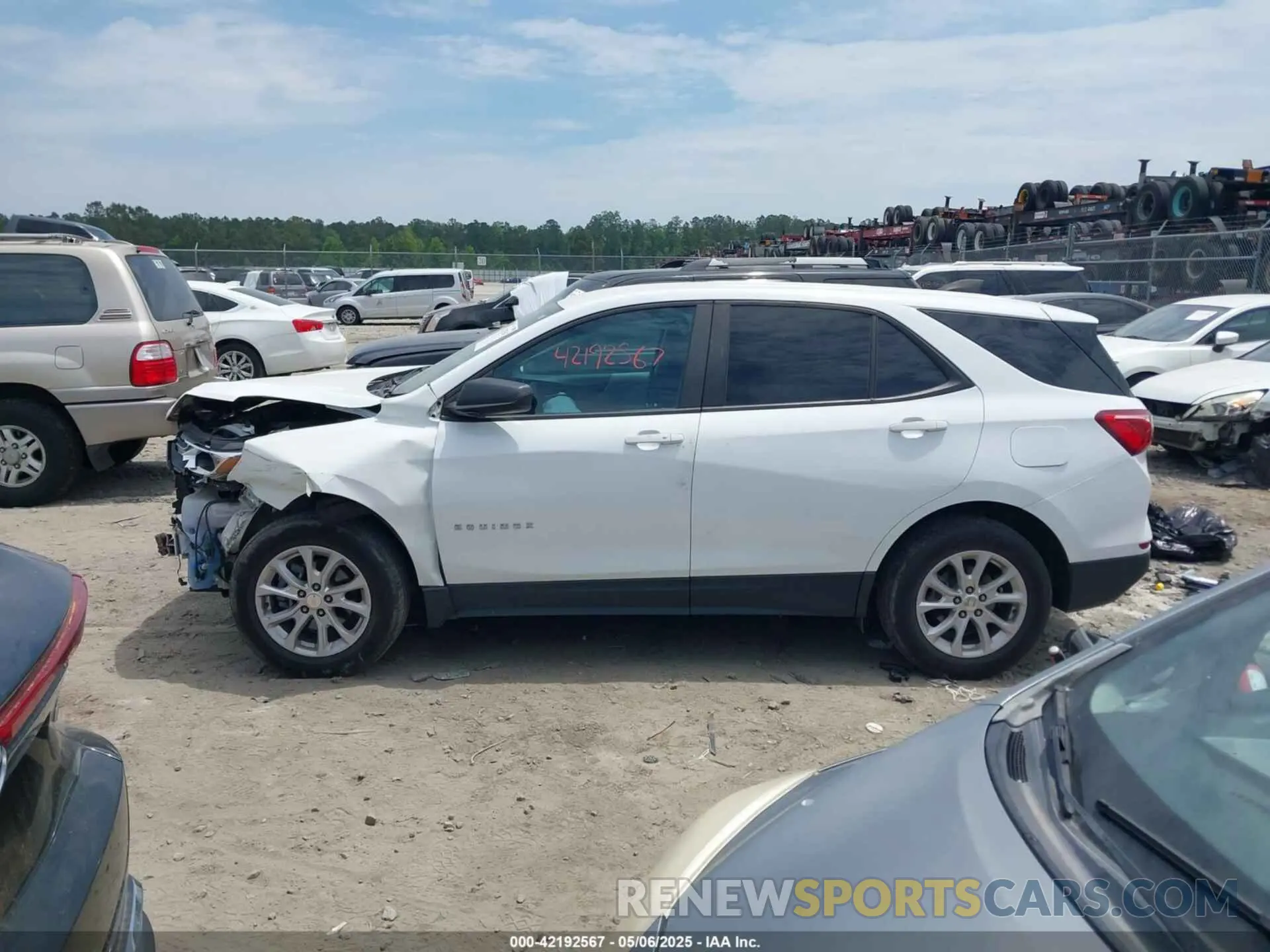 15 Photograph of a damaged car 3GNAXHEV3LS508244 CHEVROLET EQUINOX 2020