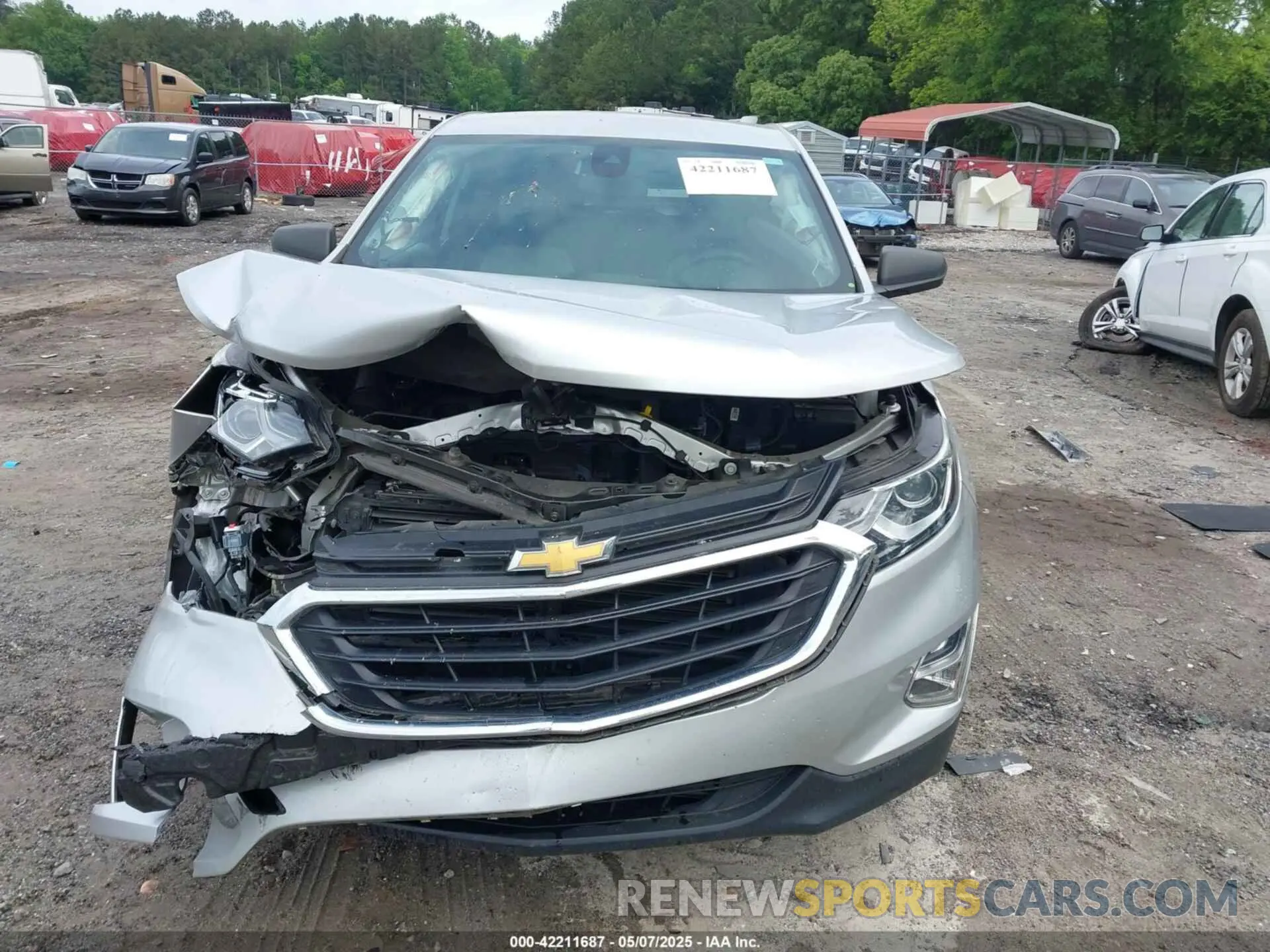 11 Фотография поврежденного автомобиля 3GNAXHEV3LS522936 CHEVROLET EQUINOX 2020