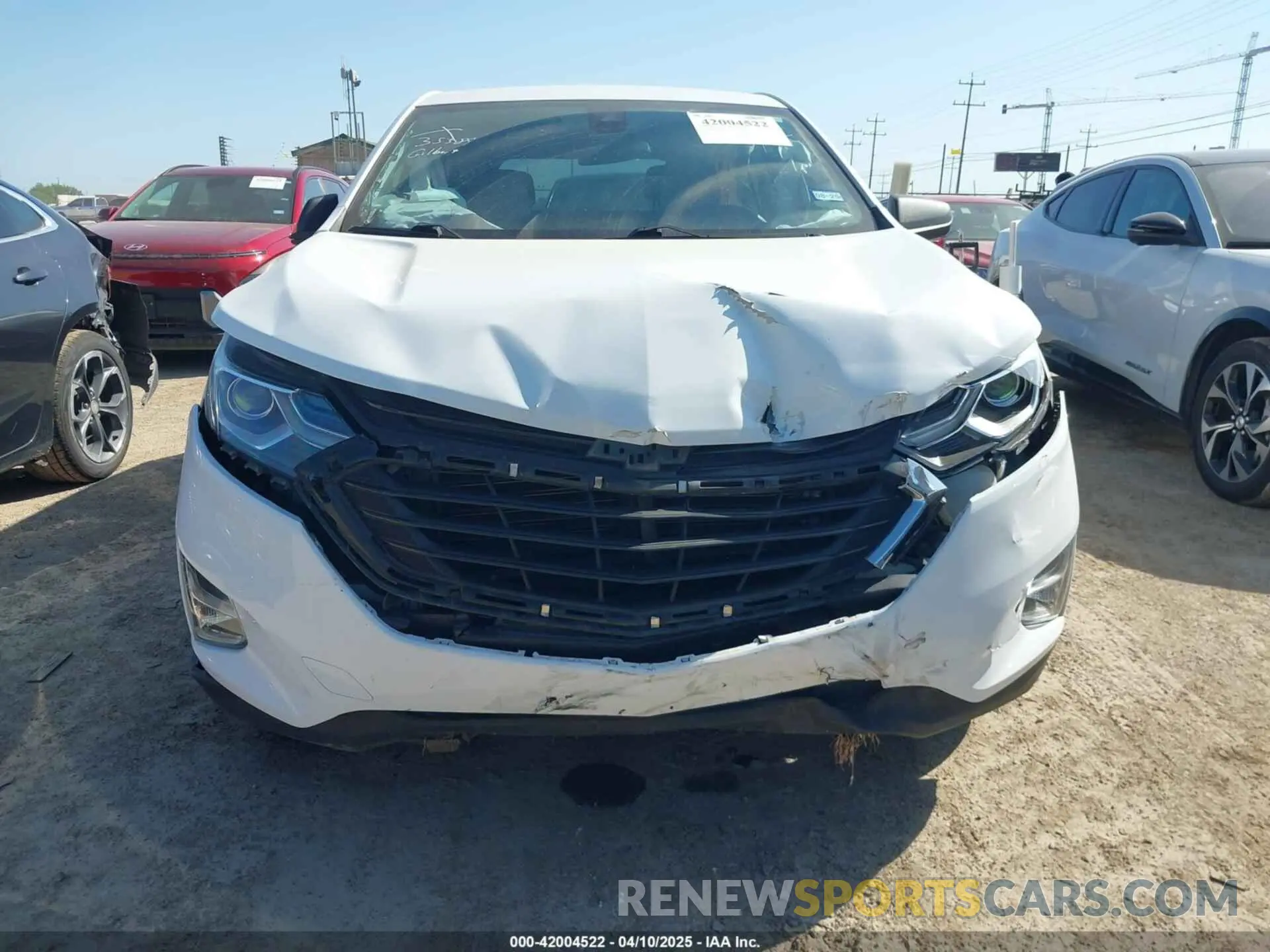 12 Фотография поврежденного автомобиля 3GNAXHEV3LS536867 CHEVROLET EQUINOX 2020
