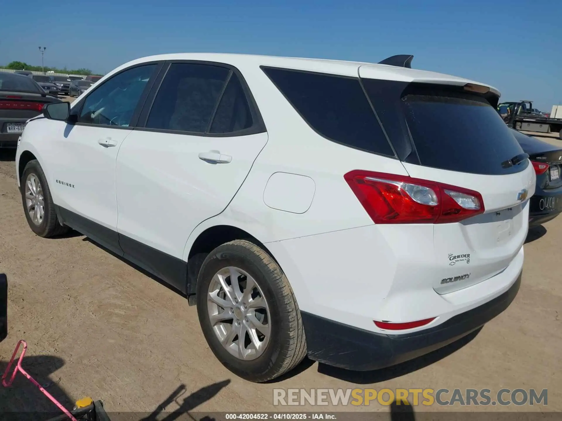 3 Фотография поврежденного автомобиля 3GNAXHEV3LS536867 CHEVROLET EQUINOX 2020