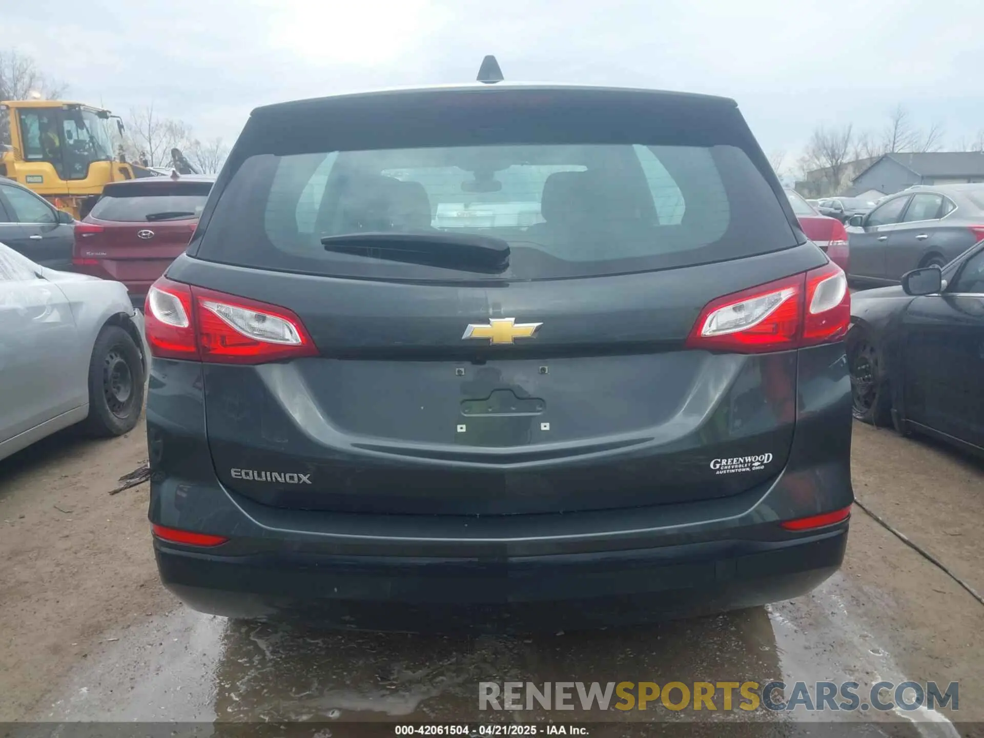 16 Photograph of a damaged car 3GNAXHEV4LS545593 CHEVROLET EQUINOX 2020