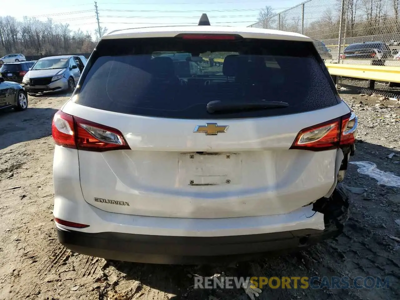 6 Photograph of a damaged car 3GNAXHEV5LS585259 CHEVROLET EQUINOX 2020