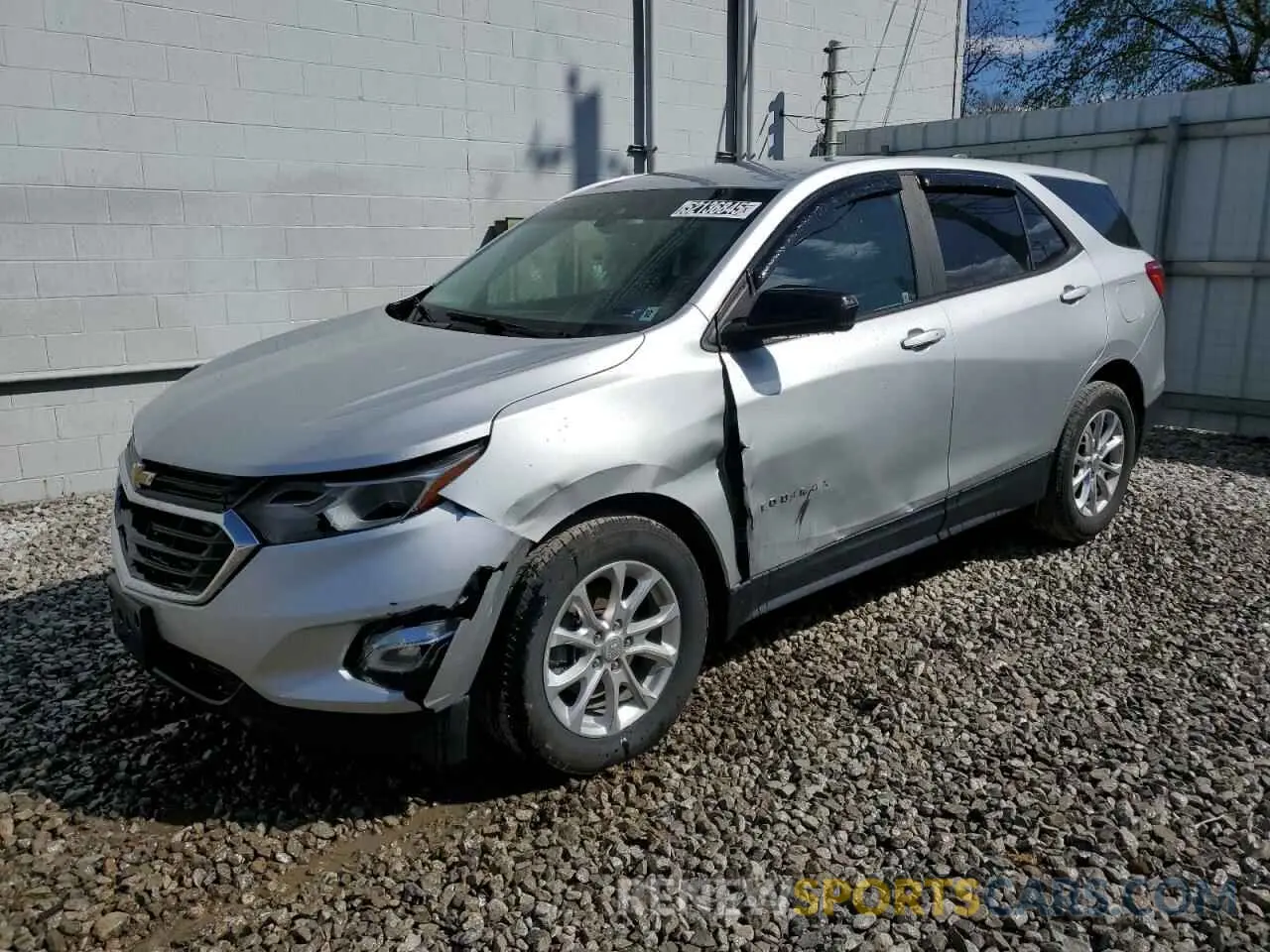 1 Photograph of a damaged car 3GNAXHEV6LS565070 CHEVROLET EQUINOX 2020