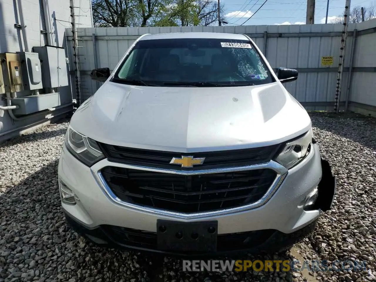 5 Photograph of a damaged car 3GNAXHEV6LS565070 CHEVROLET EQUINOX 2020