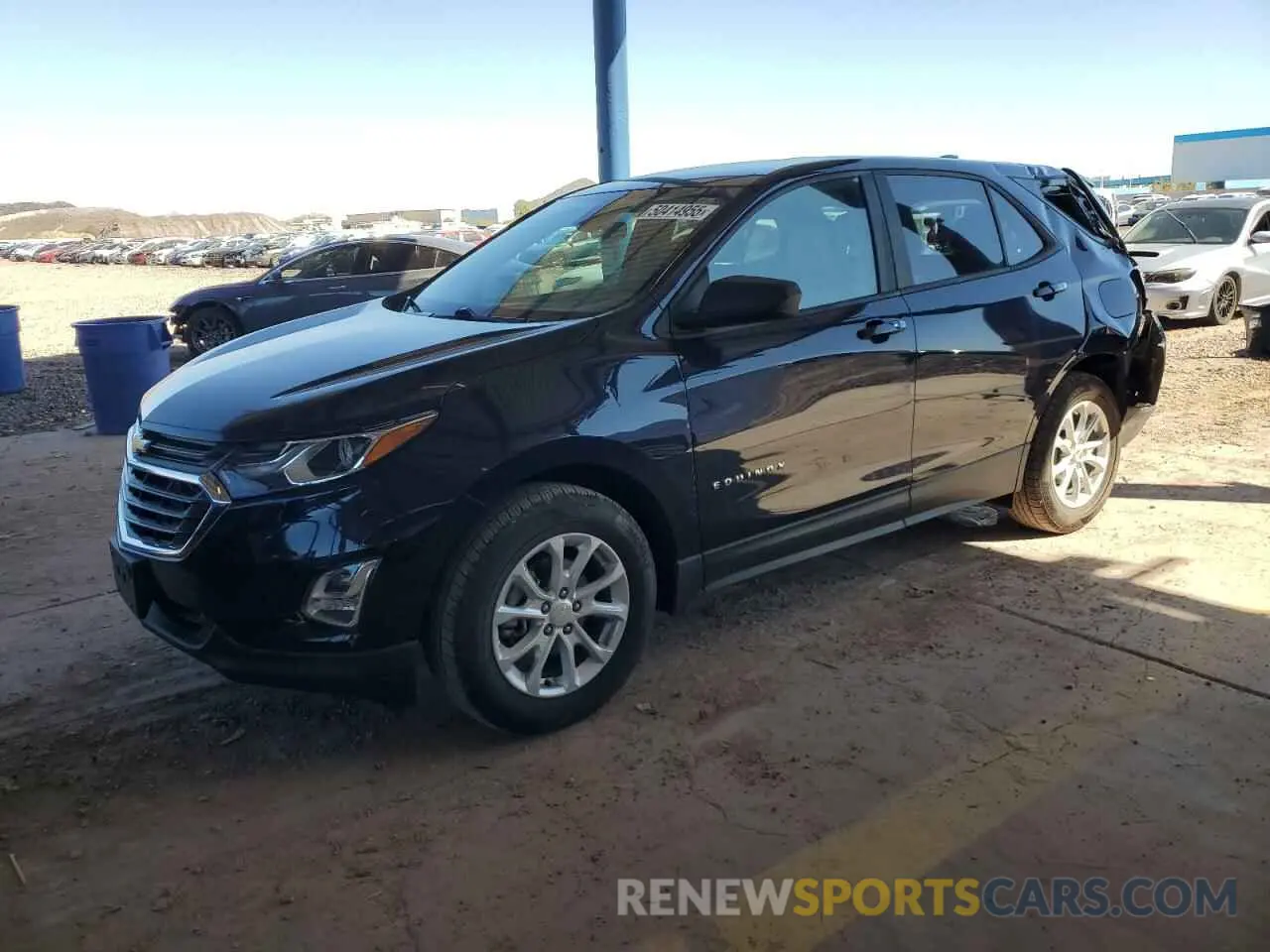 1 Photograph of a damaged car 3GNAXHEV6LS698203 CHEVROLET EQUINOX 2020