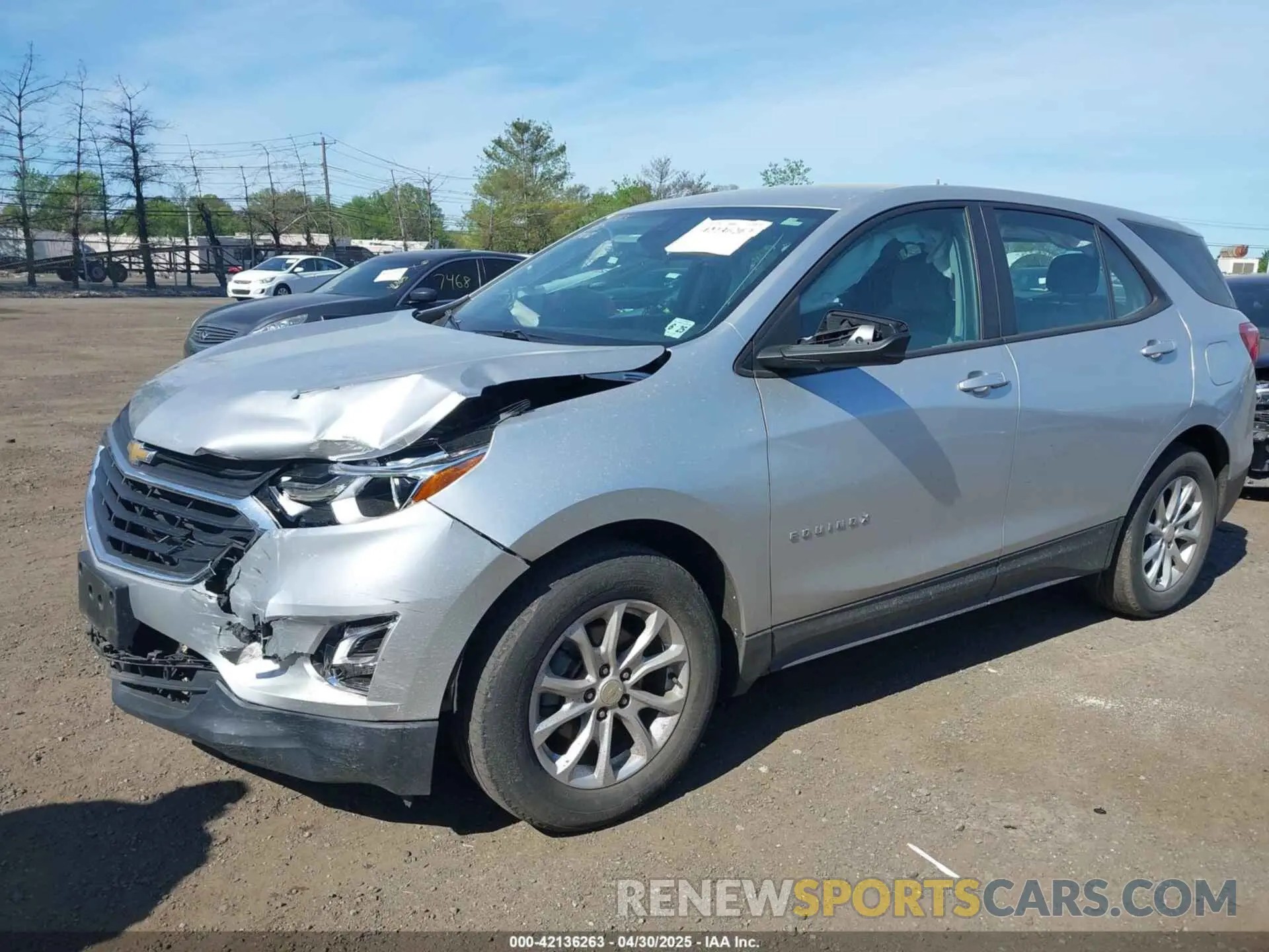 2 Photograph of a damaged car 3GNAXHEV7LS594089 CHEVROLET EQUINOX 2020