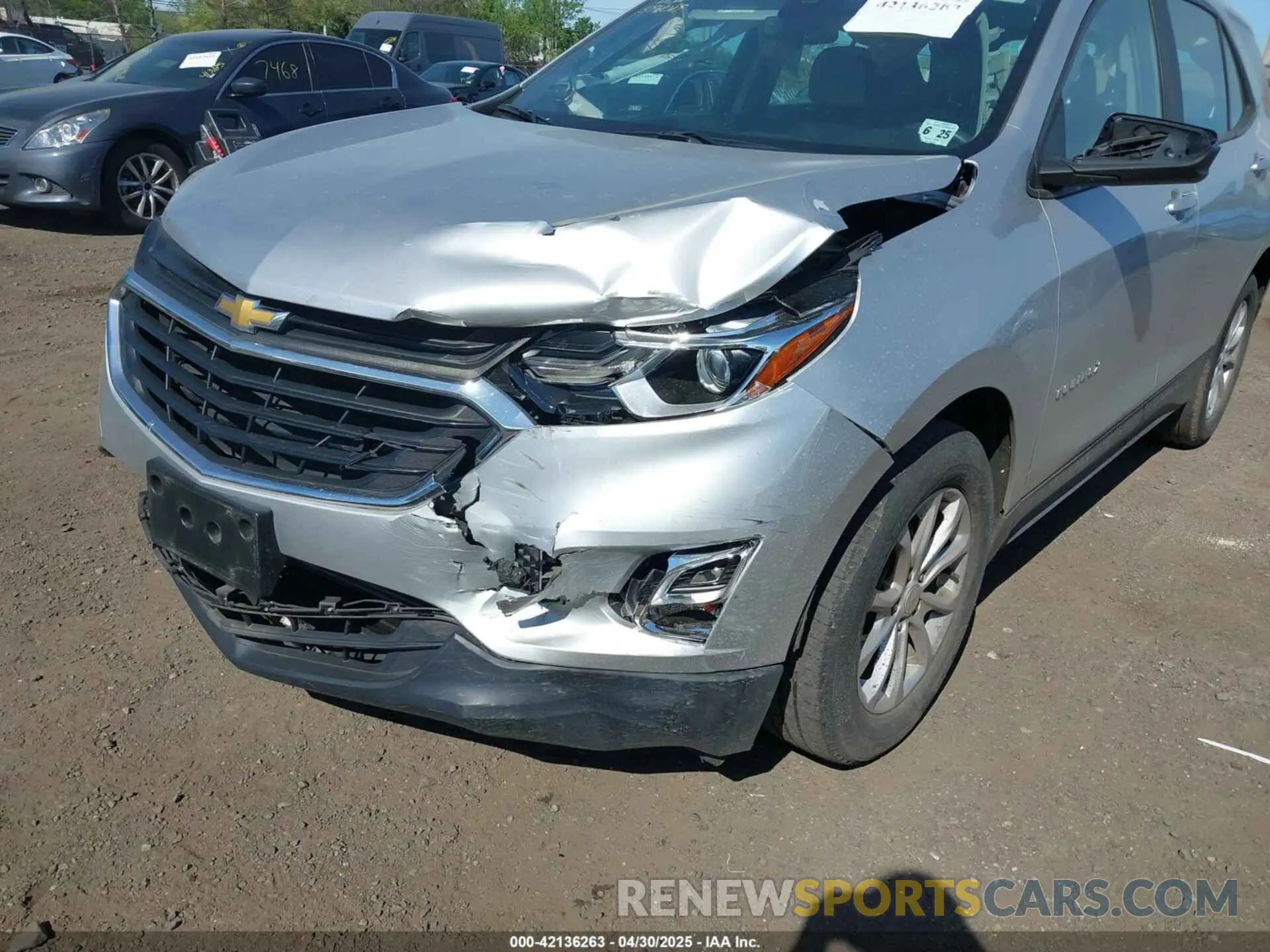 6 Photograph of a damaged car 3GNAXHEV7LS594089 CHEVROLET EQUINOX 2020