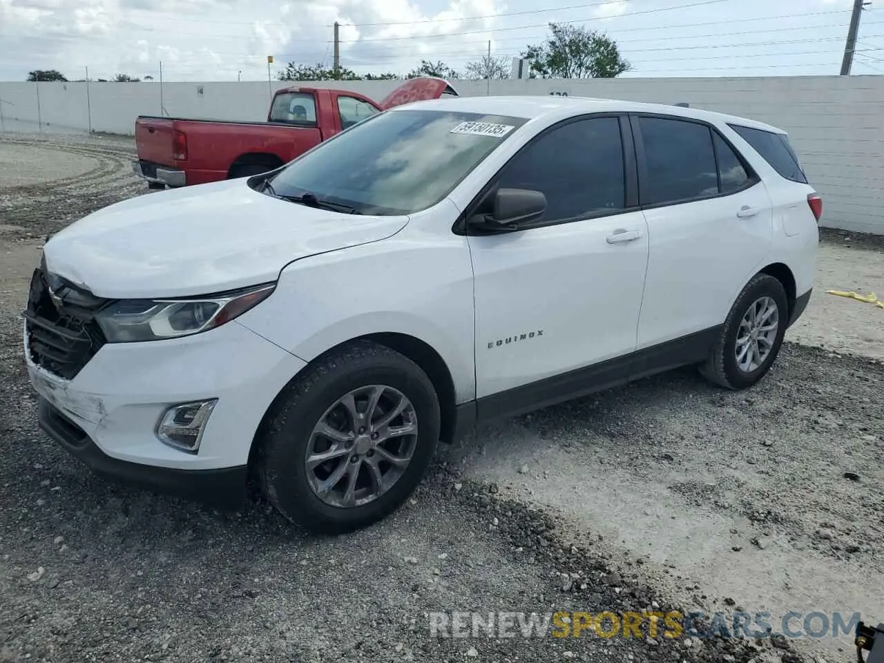 1 Photograph of a damaged car 3GNAXHEV7LS732911 CHEVROLET EQUINOX 2020