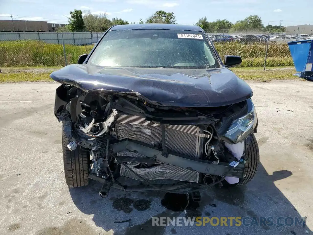 5 Фотография поврежденного автомобиля 3GNAXHEV8LS523323 CHEVROLET EQUINOX 2020