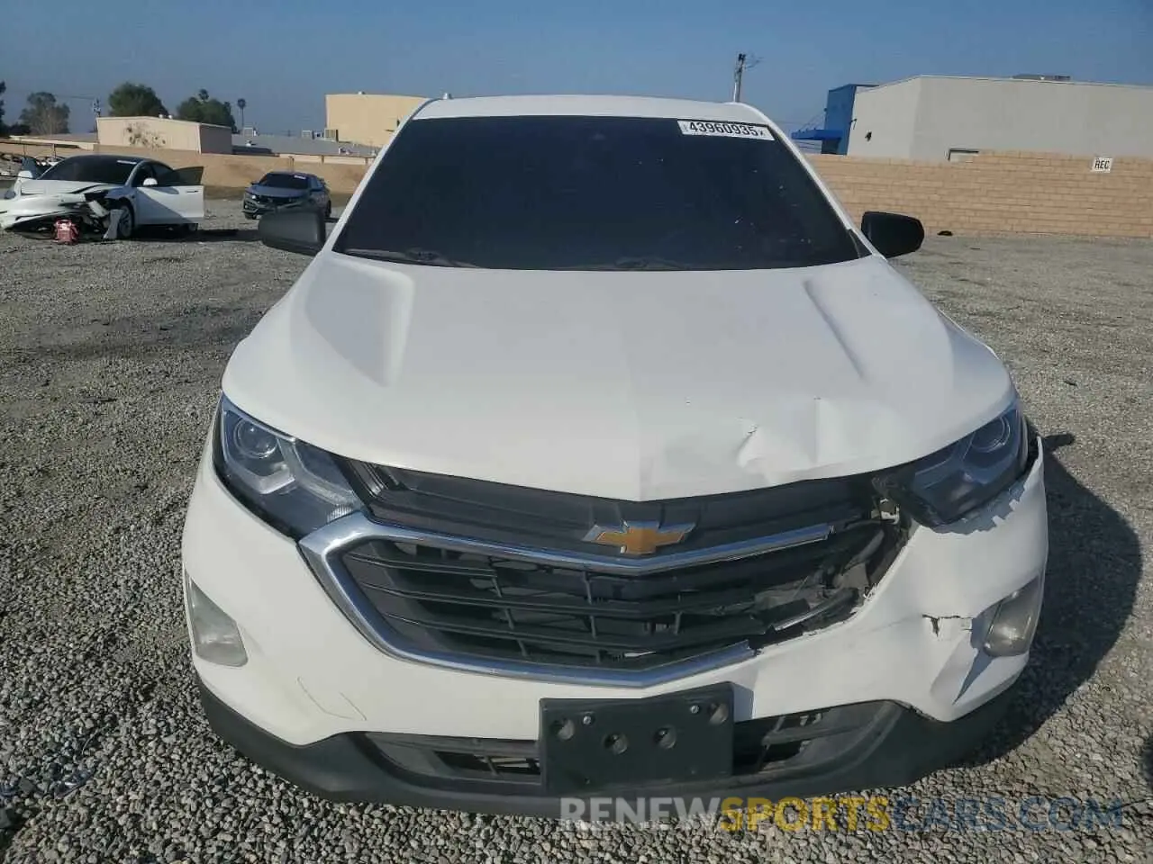 5 Photograph of a damaged car 3GNAXHEV8LS727037 CHEVROLET EQUINOX 2020