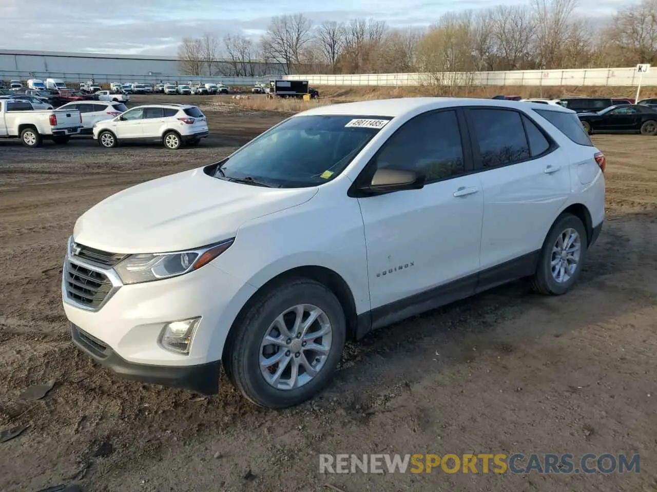 1 Photograph of a damaged car 3GNAXHEV9LS675613 CHEVROLET EQUINOX 2020