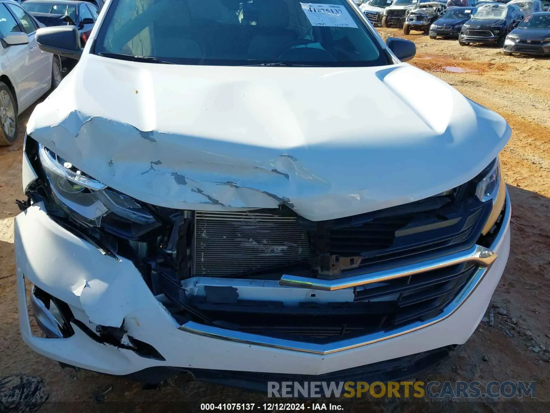 6 Фотография поврежденного автомобиля 3GNAXHEV9LS677829 CHEVROLET EQUINOX 2020