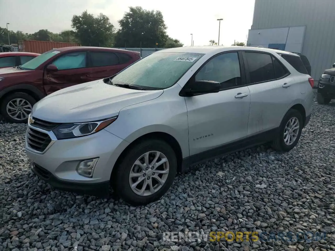 1 Photograph of a damaged car 3GNAXHEV9LS703314 CHEVROLET EQUINOX 2020