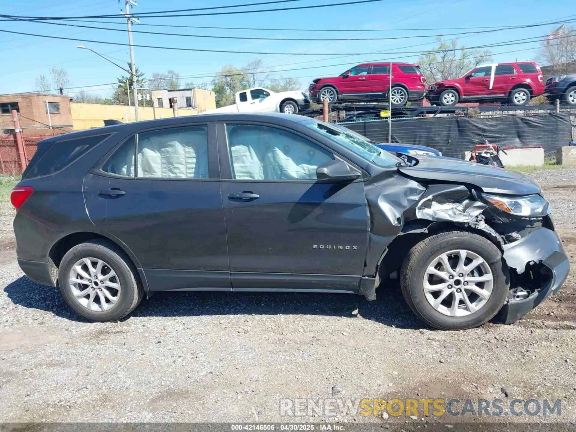 13 Photograph of a damaged car 3GNAXHEVXLS511545 CHEVROLET EQUINOX 2020