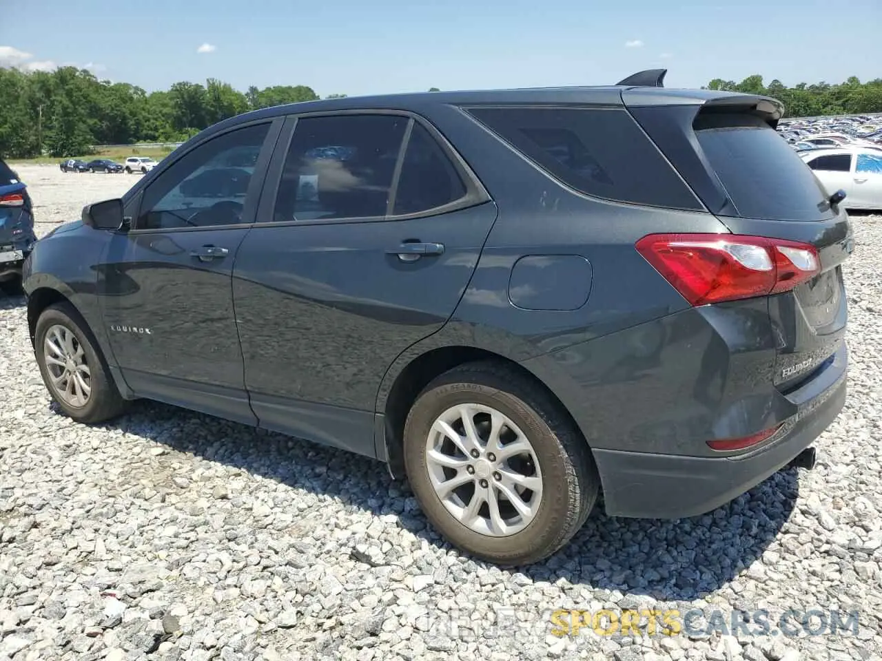 2 Photograph of a damaged car 3GNAXHEVXLS517720 CHEVROLET EQUINOX 2020