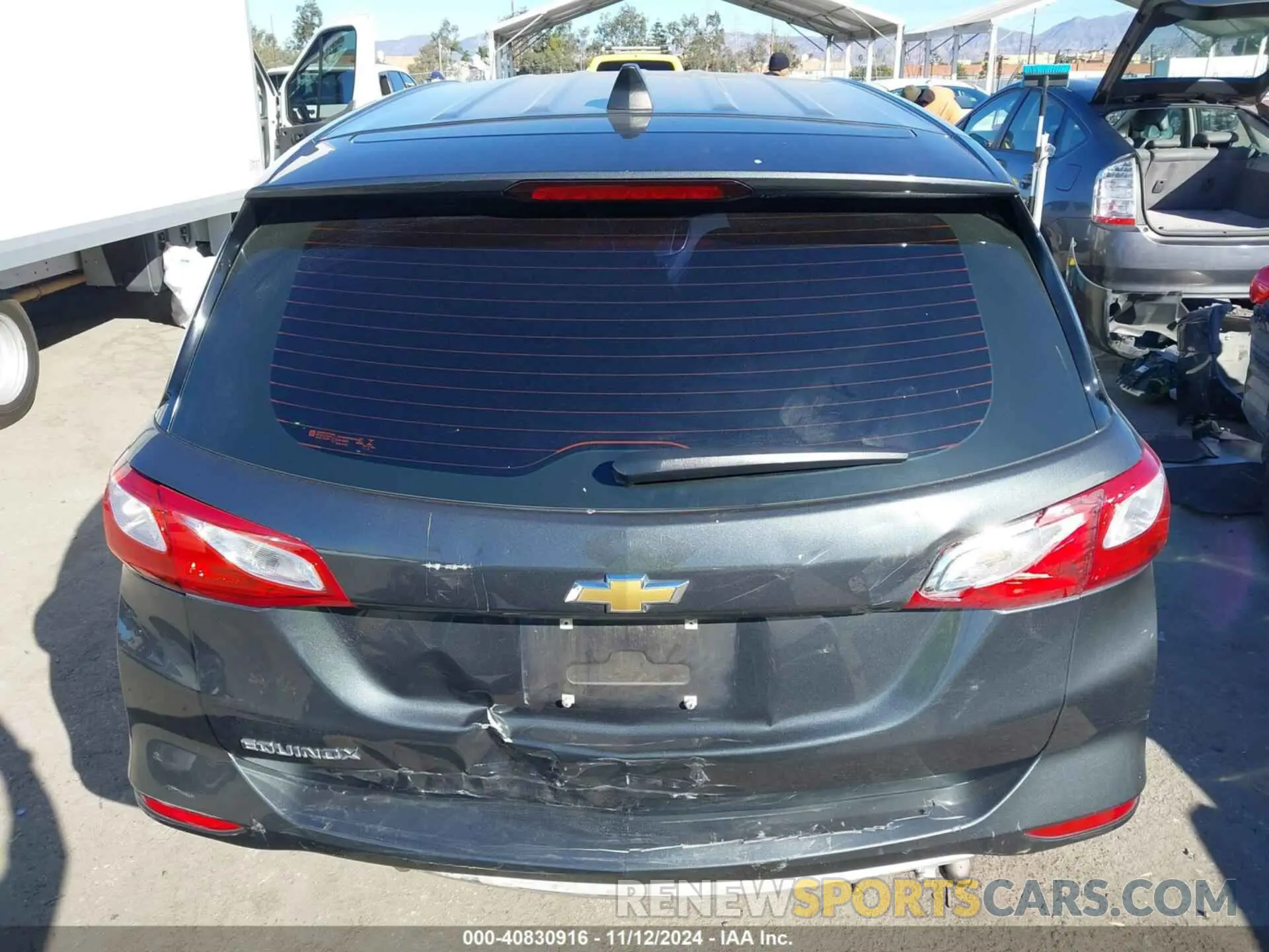 16 Photograph of a damaged car 3GNAXHEVXLS521380 CHEVROLET EQUINOX 2020