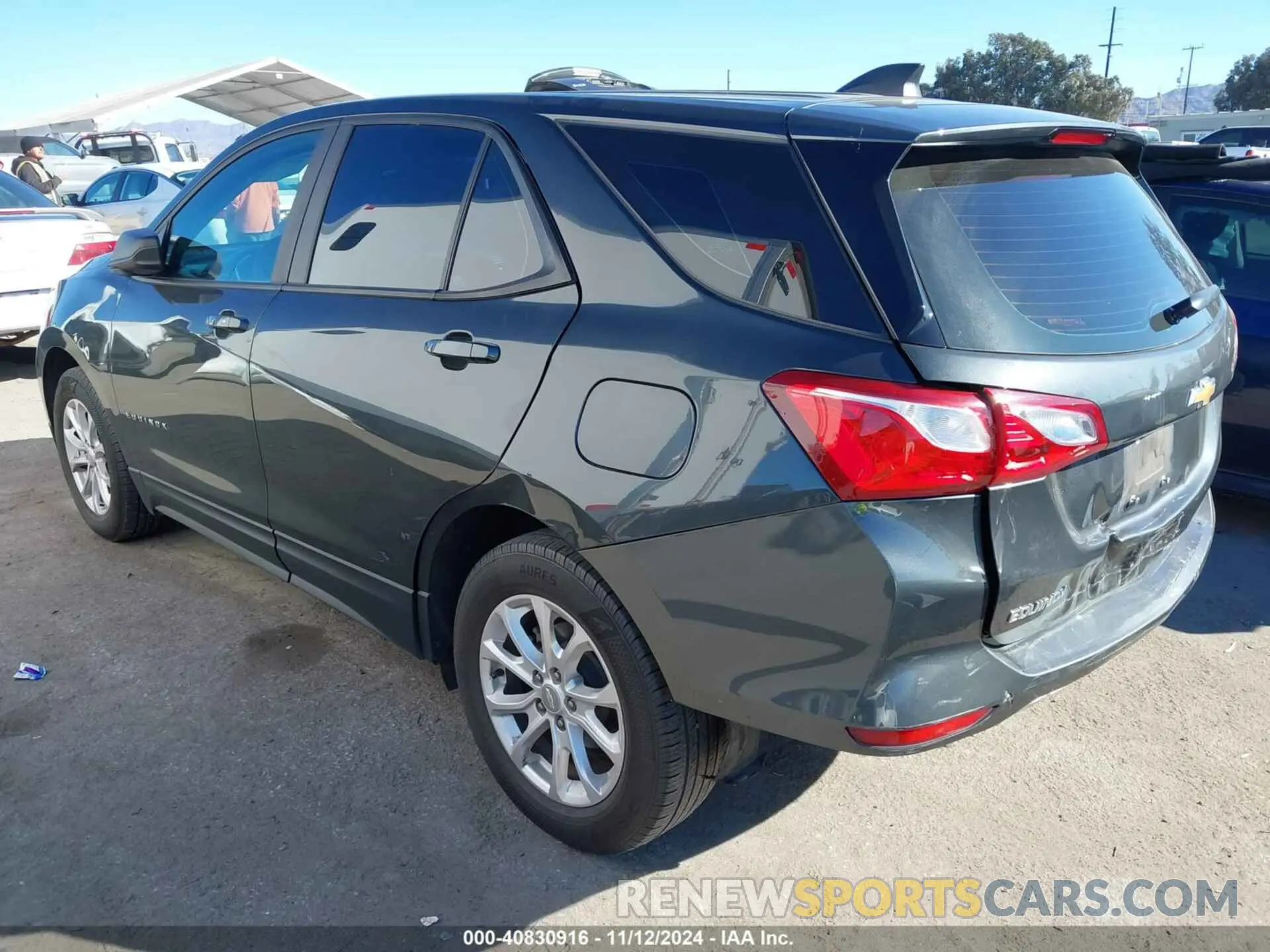 3 Photograph of a damaged car 3GNAXHEVXLS521380 CHEVROLET EQUINOX 2020