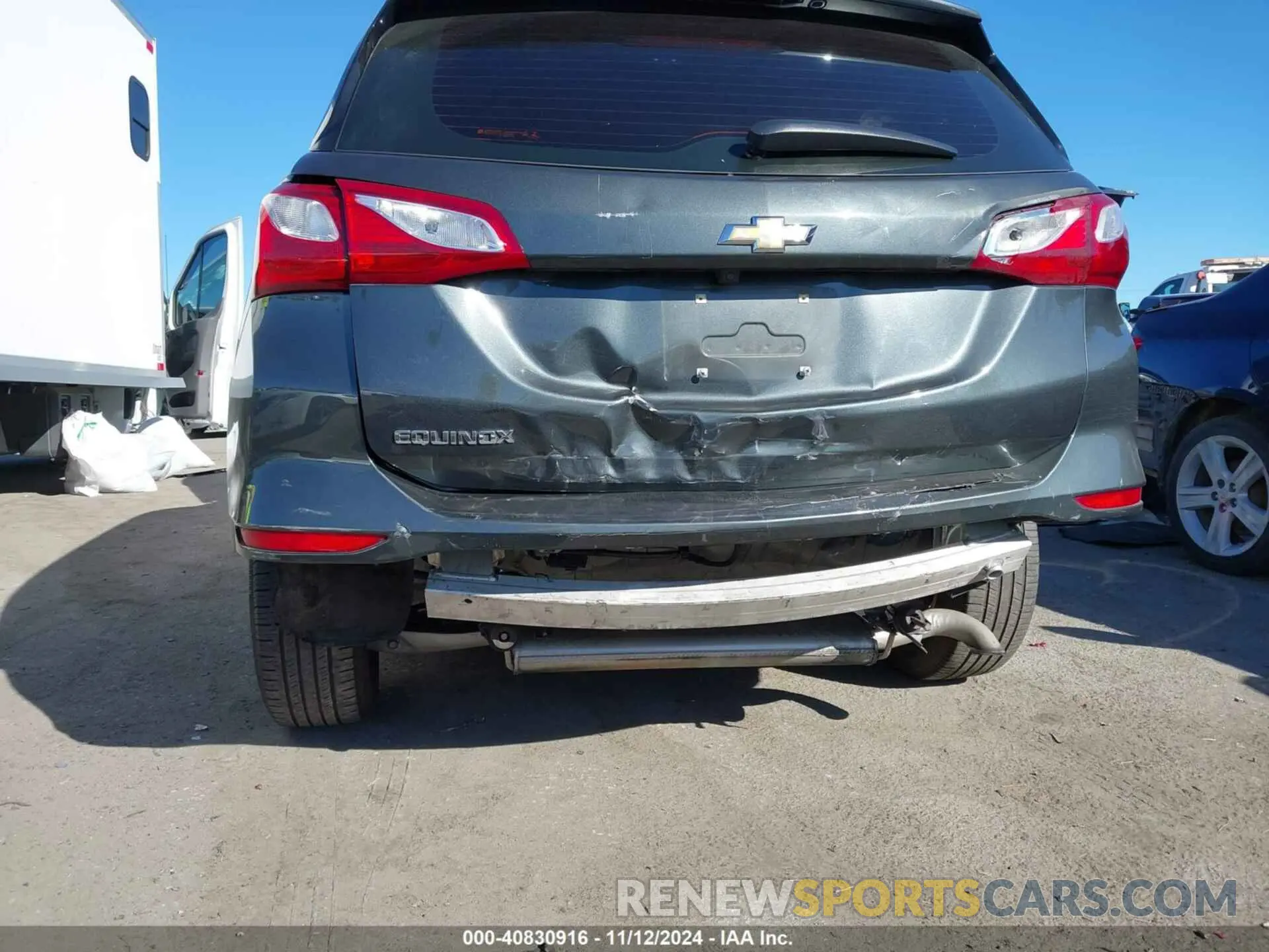 6 Photograph of a damaged car 3GNAXHEVXLS521380 CHEVROLET EQUINOX 2020