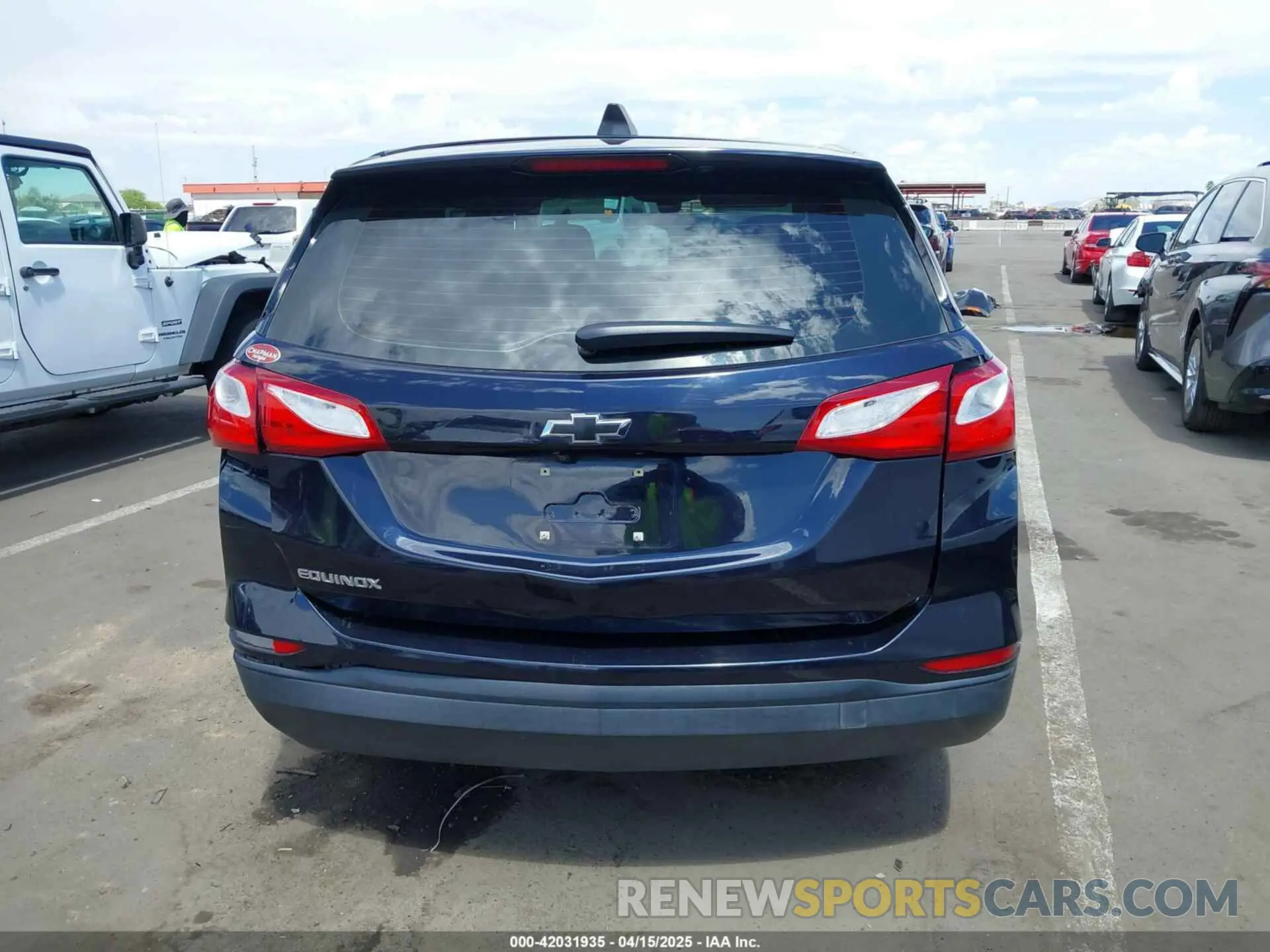 16 Фотография поврежденного автомобиля 3GNAXHEVXLS596886 CHEVROLET EQUINOX 2020