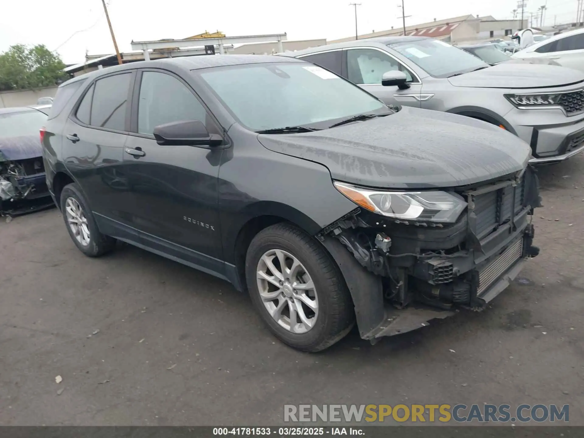 1 Фотография поврежденного автомобиля 3GNAXHEVXLS634441 CHEVROLET EQUINOX 2020