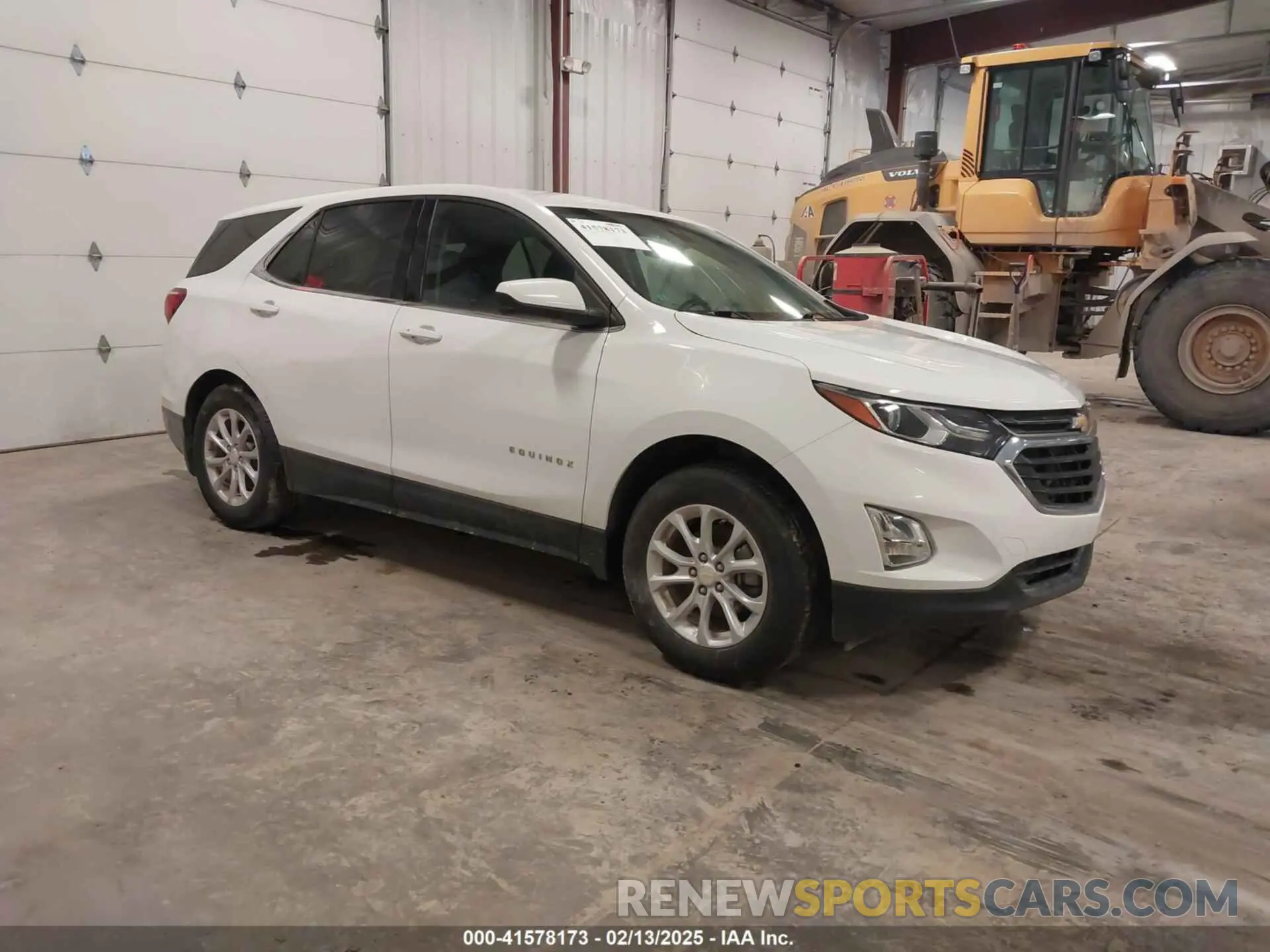 1 Photograph of a damaged car 3GNAXJEV0LS653264 CHEVROLET EQUINOX 2020