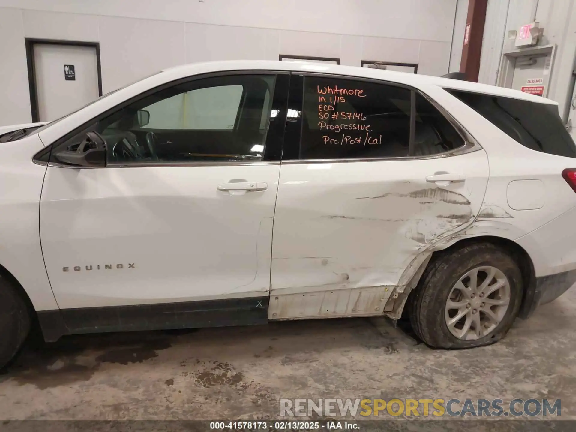 6 Photograph of a damaged car 3GNAXJEV0LS653264 CHEVROLET EQUINOX 2020