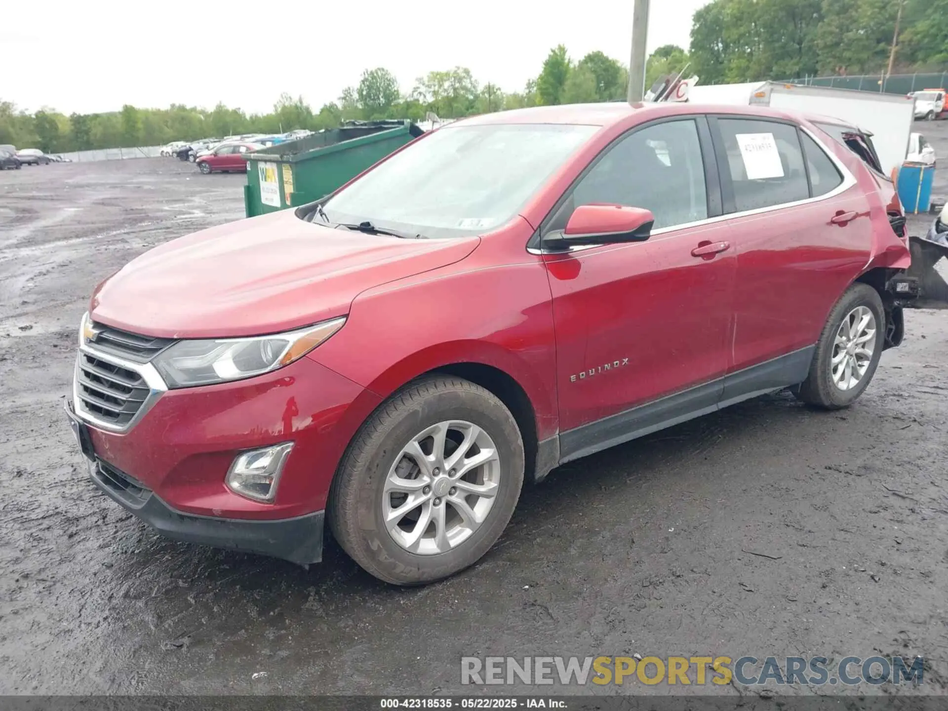 2 Photograph of a damaged car 3GNAXJEV4LS513346 CHEVROLET EQUINOX 2020