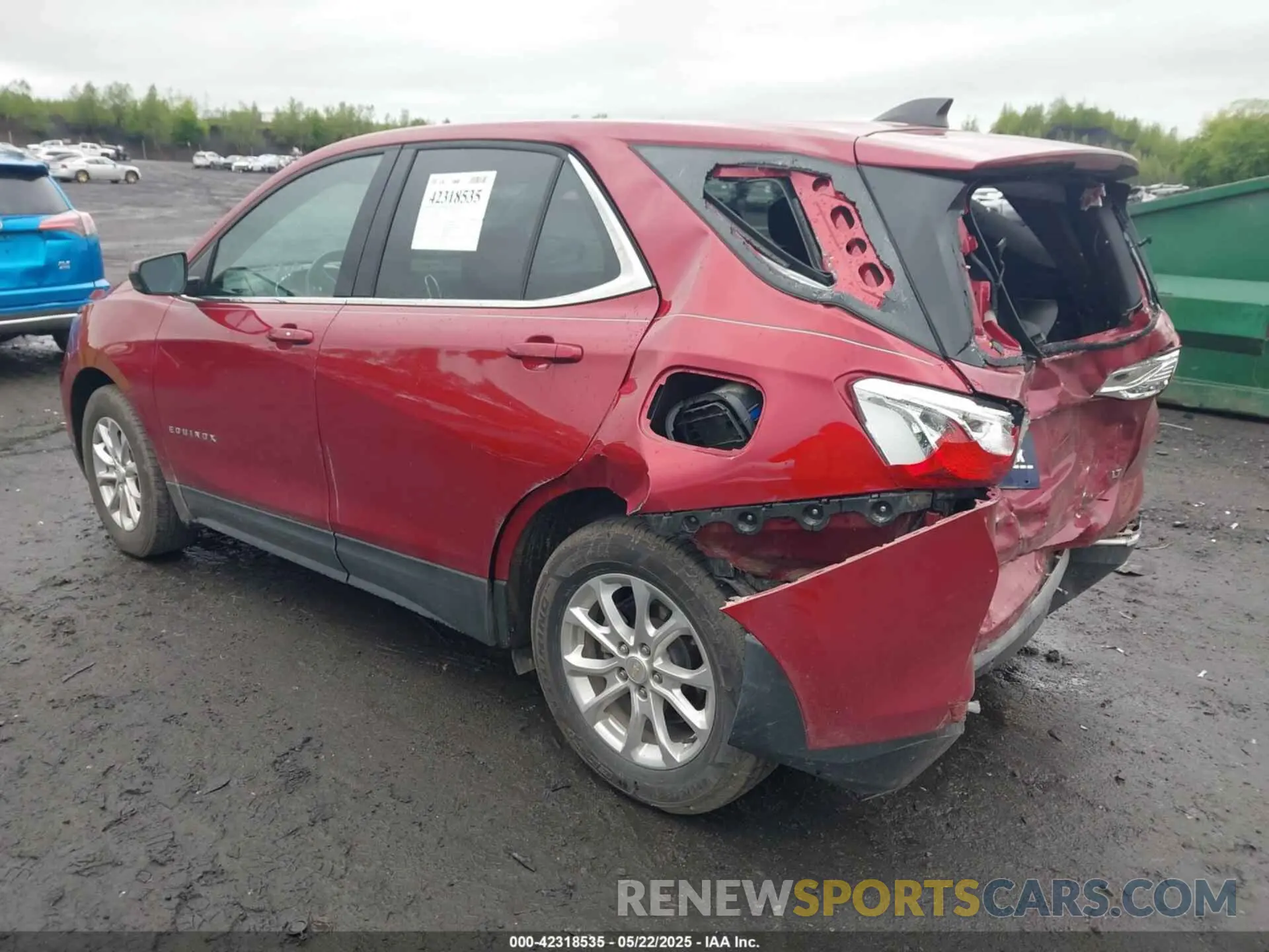 3 Photograph of a damaged car 3GNAXJEV4LS513346 CHEVROLET EQUINOX 2020