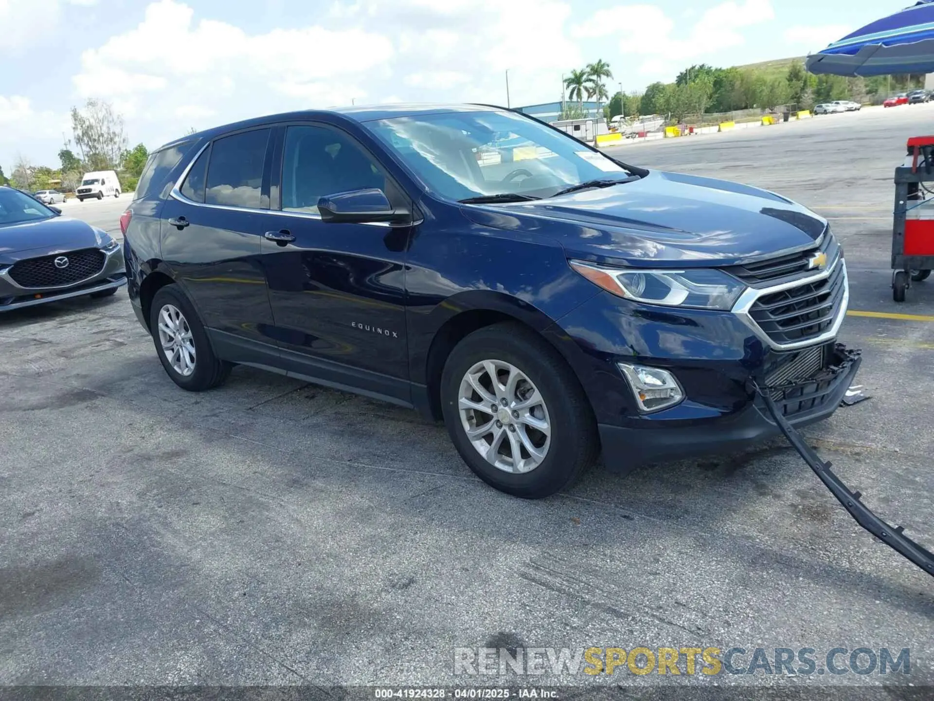 1 Фотография поврежденного автомобиля 3GNAXJEV5LS592266 CHEVROLET EQUINOX 2020