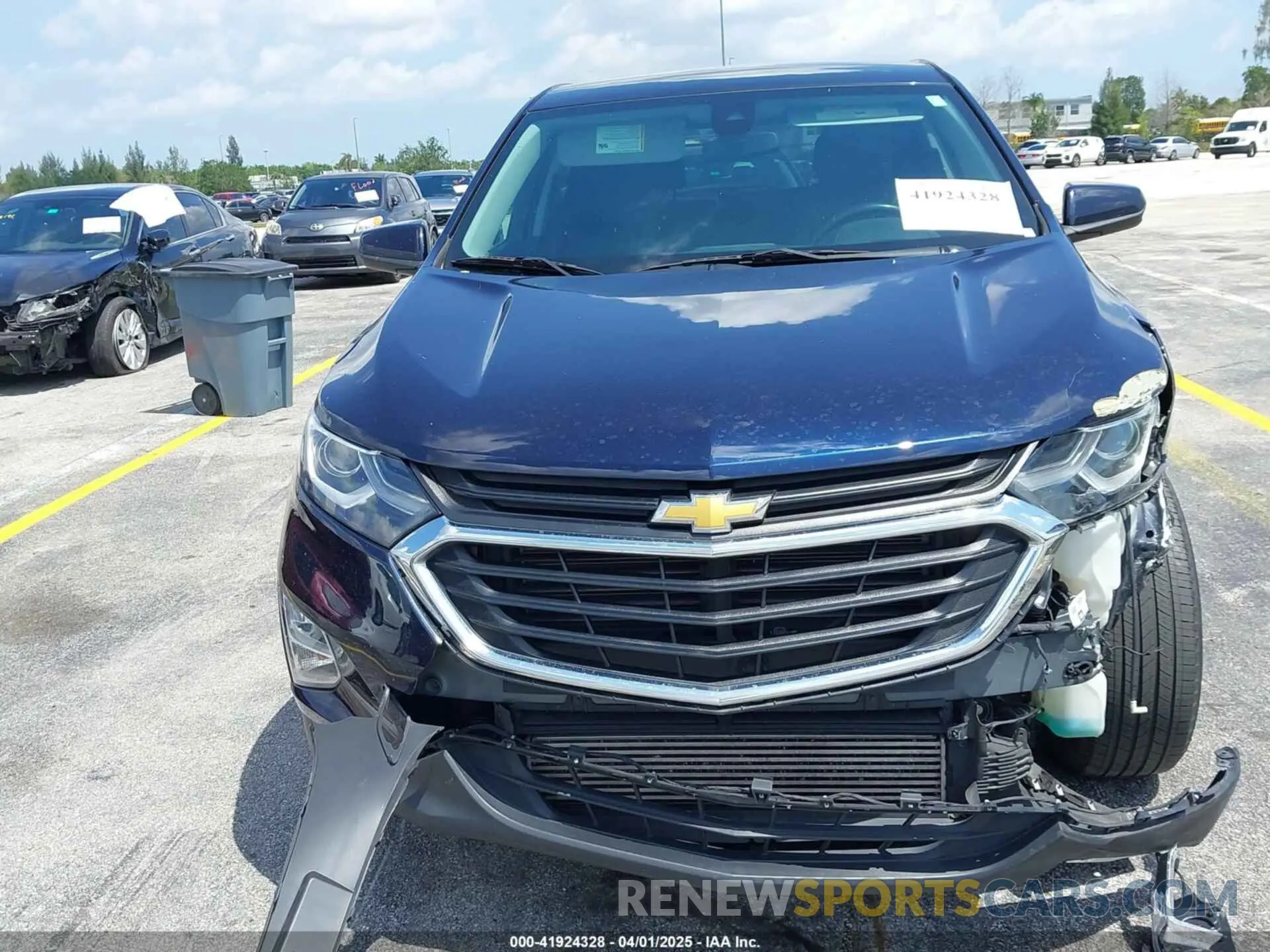 6 Фотография поврежденного автомобиля 3GNAXJEV5LS592266 CHEVROLET EQUINOX 2020