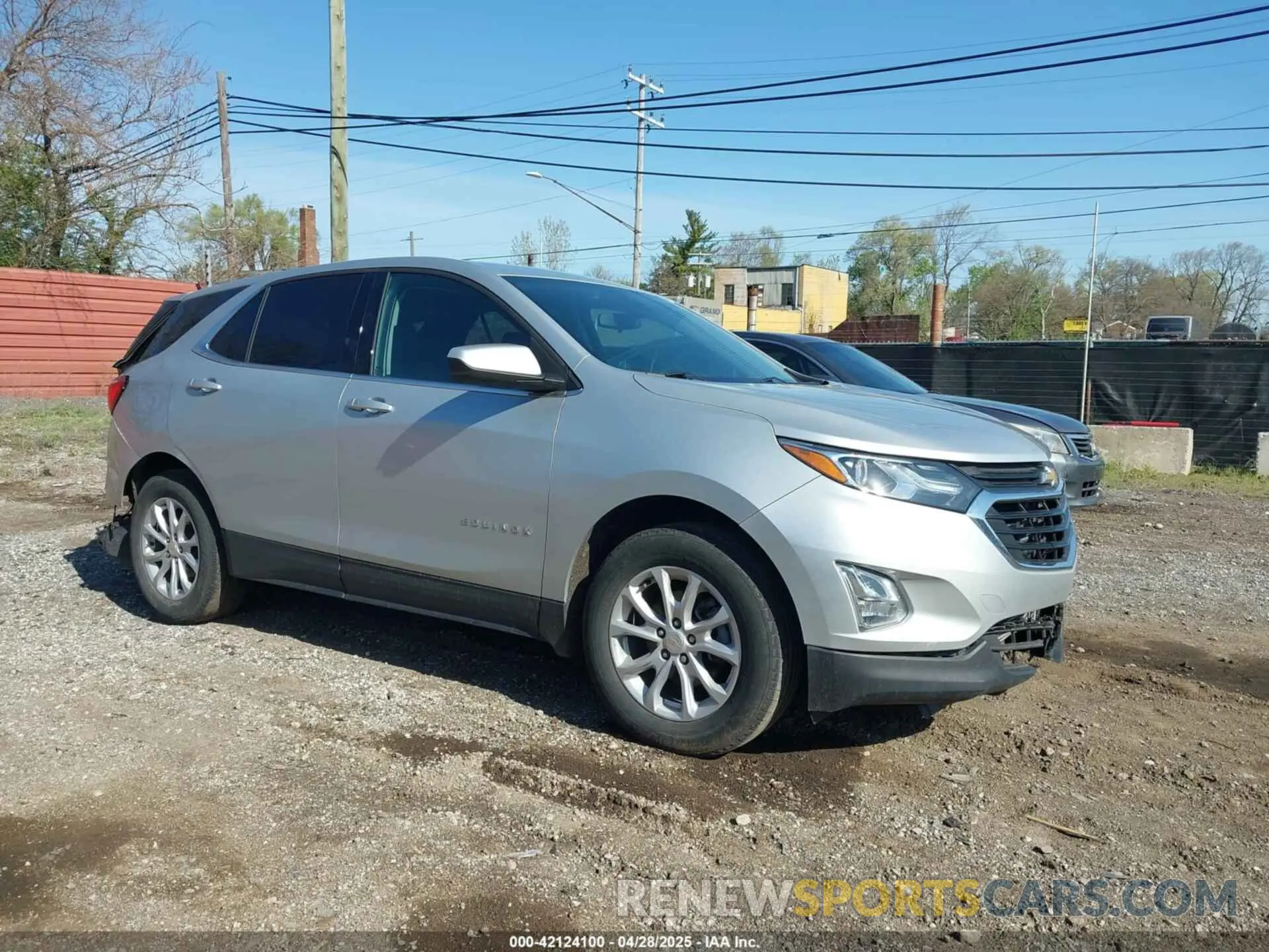 1 Photograph of a damaged car 3GNAXJEV8LL287144 CHEVROLET EQUINOX 2020