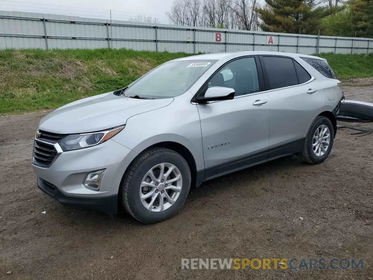 1 Photograph of a damaged car 3GNAXJEVXLL283984 CHEVROLET EQUINOX 2020