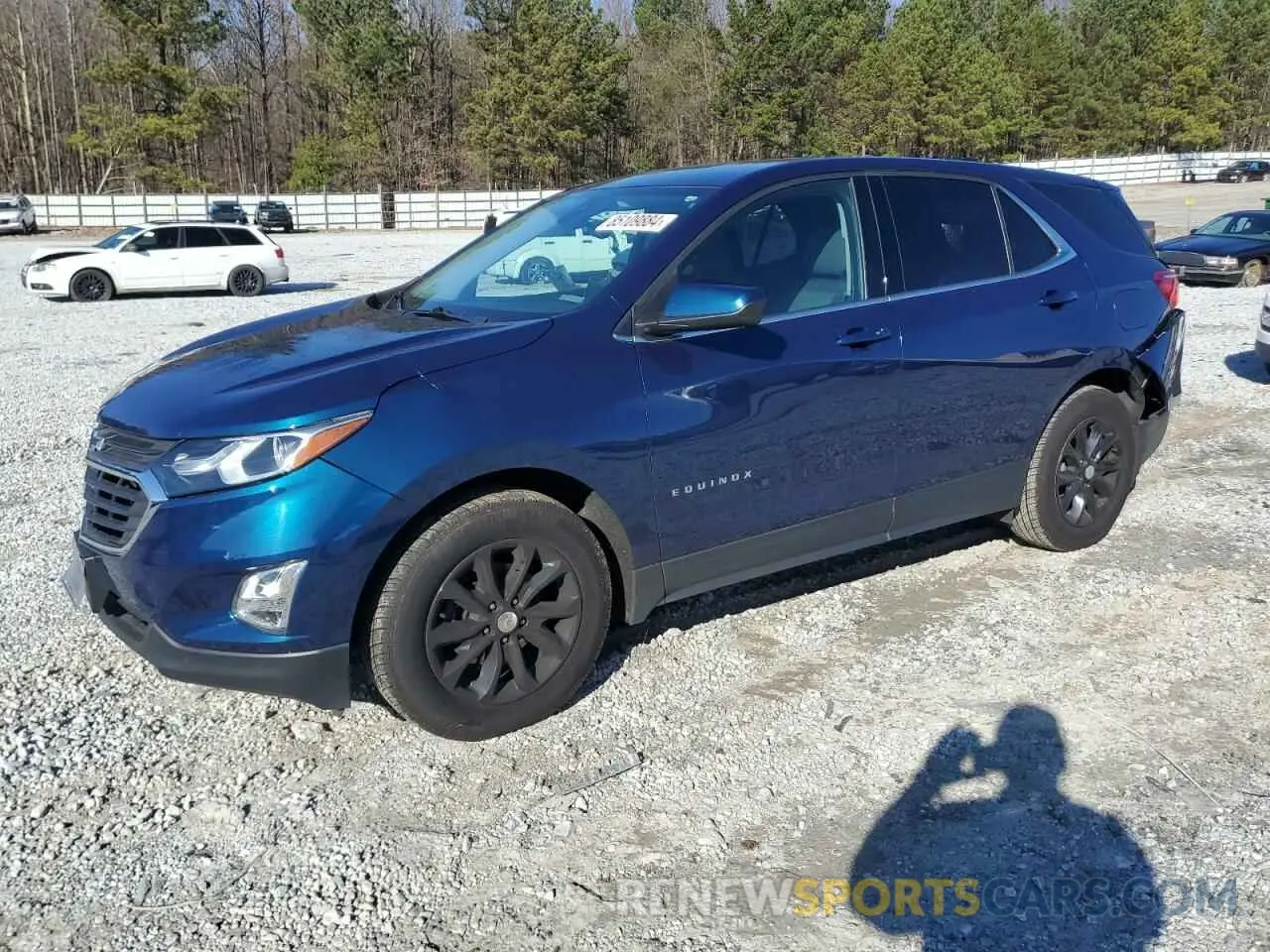 1 Photograph of a damaged car 3GNAXKEV0LL267170 CHEVROLET EQUINOX 2020