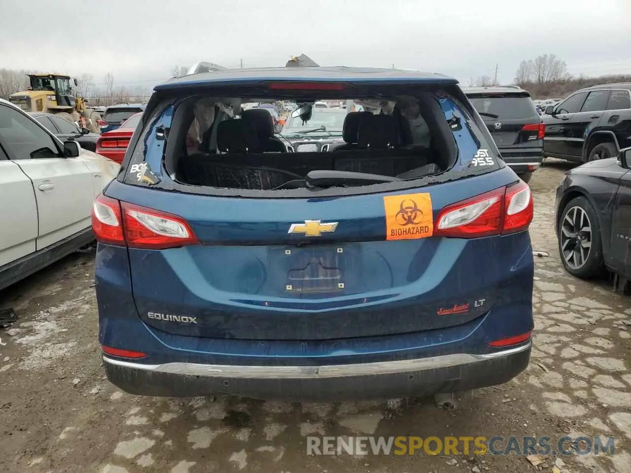 6 Photograph of a damaged car 3GNAXKEV0LL332907 CHEVROLET EQUINOX 2020